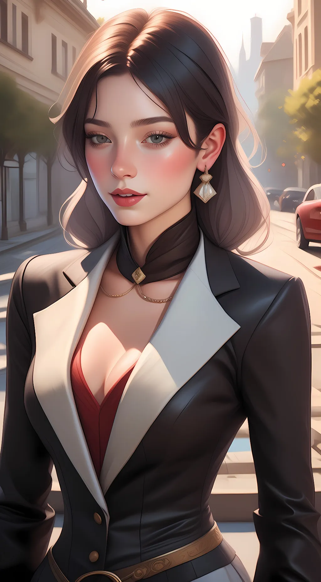 ai character: Ashliy  background