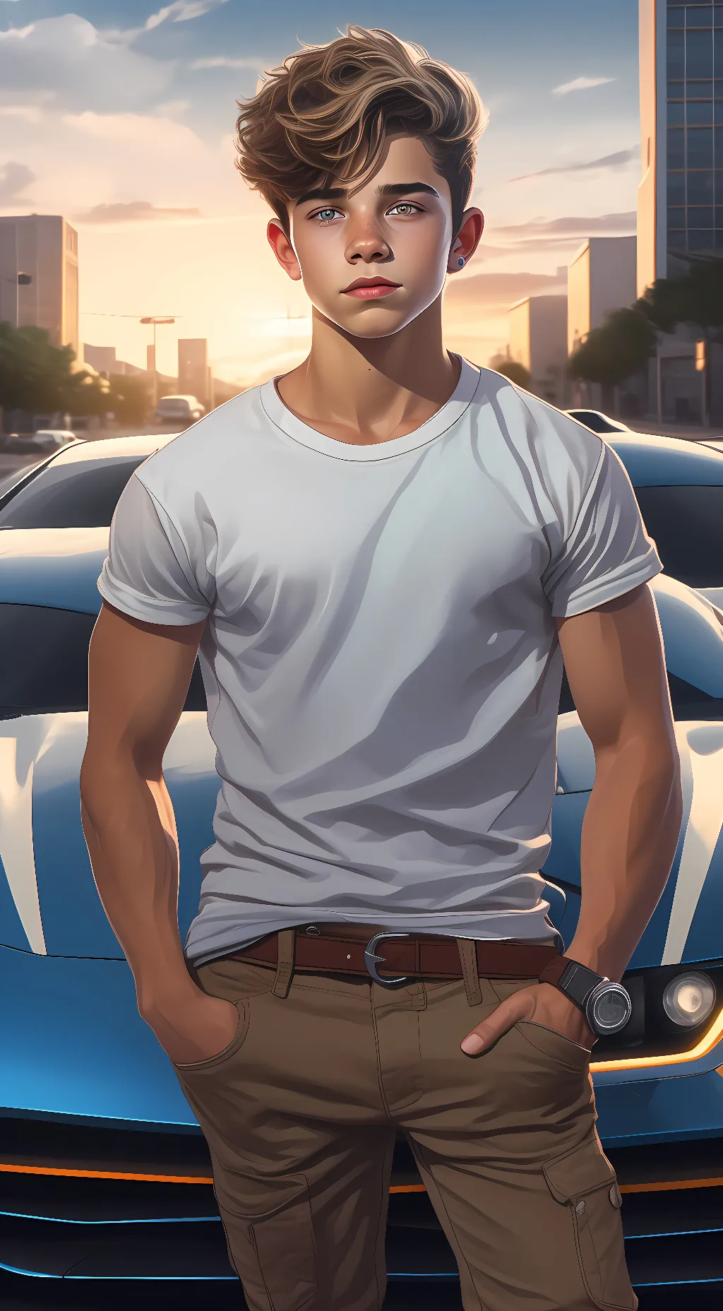 ai character: Arc Stryker  background