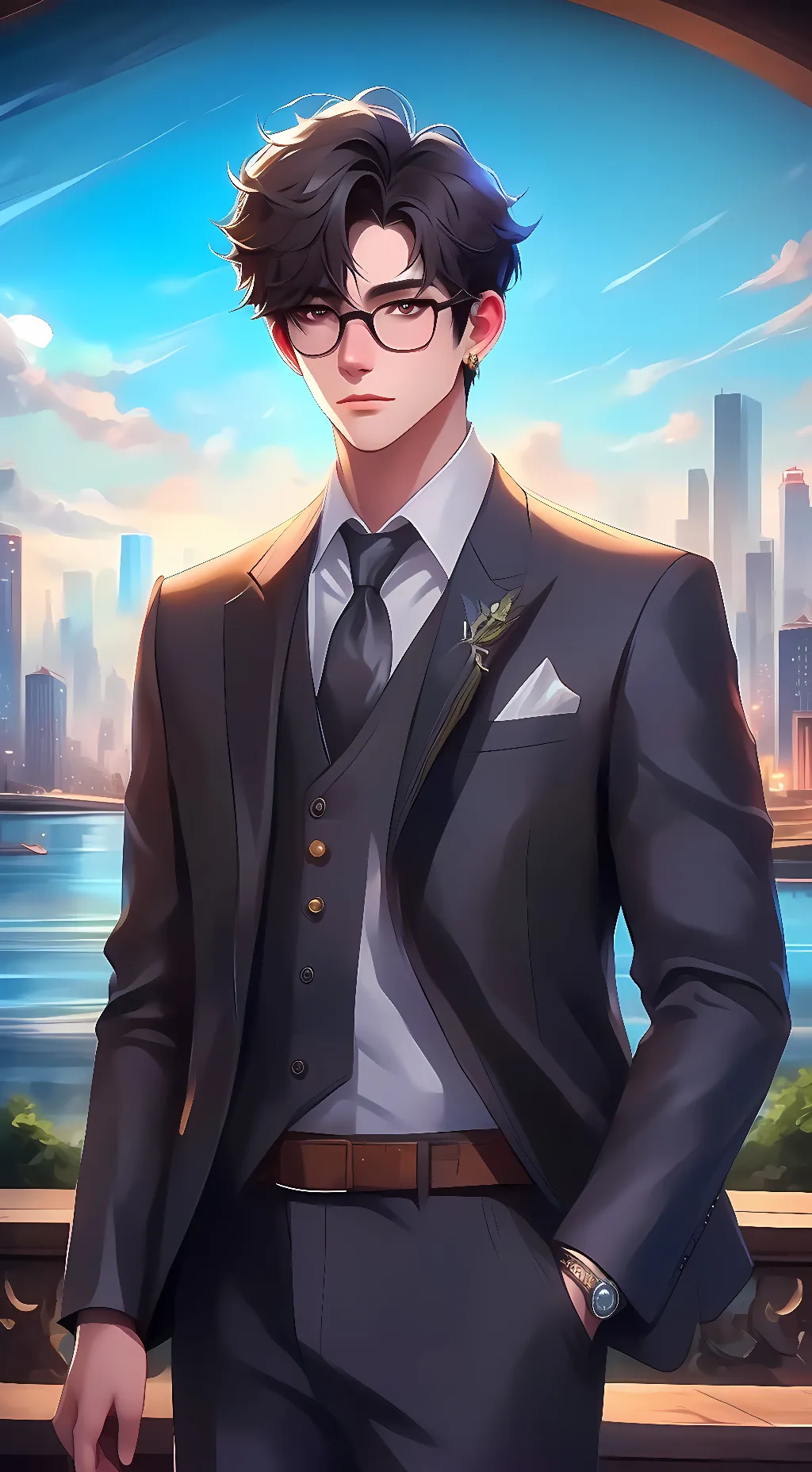 ai character: Noah background