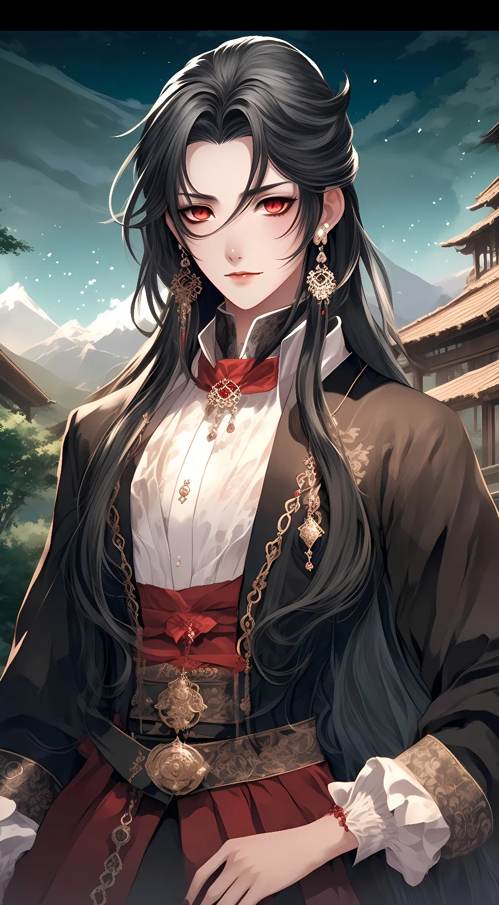 ai character: Indira Hellsing background