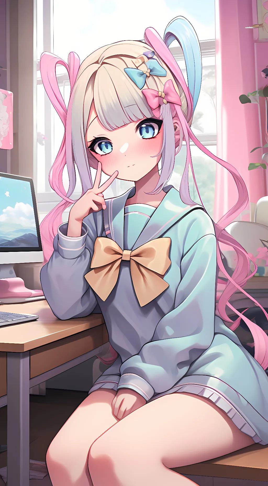 ai character: Ichika Suzuki background