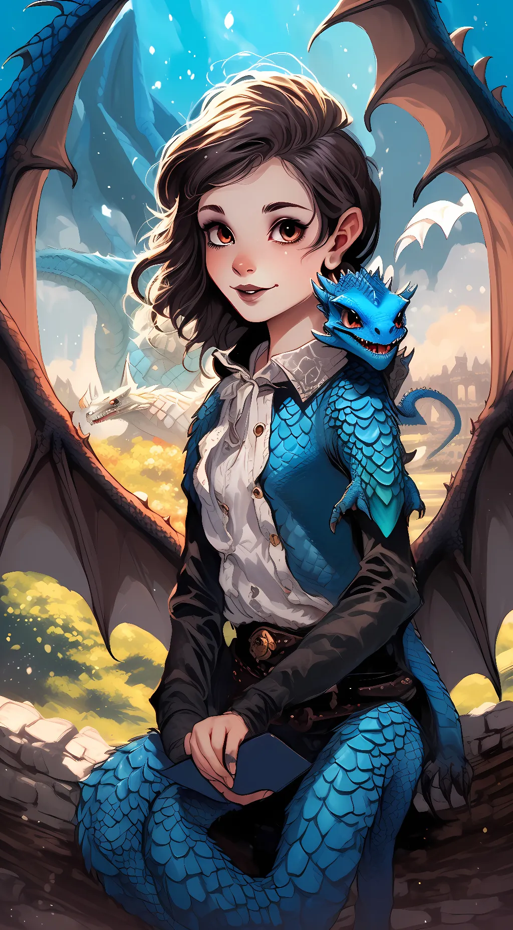 ai character: Ellieana background