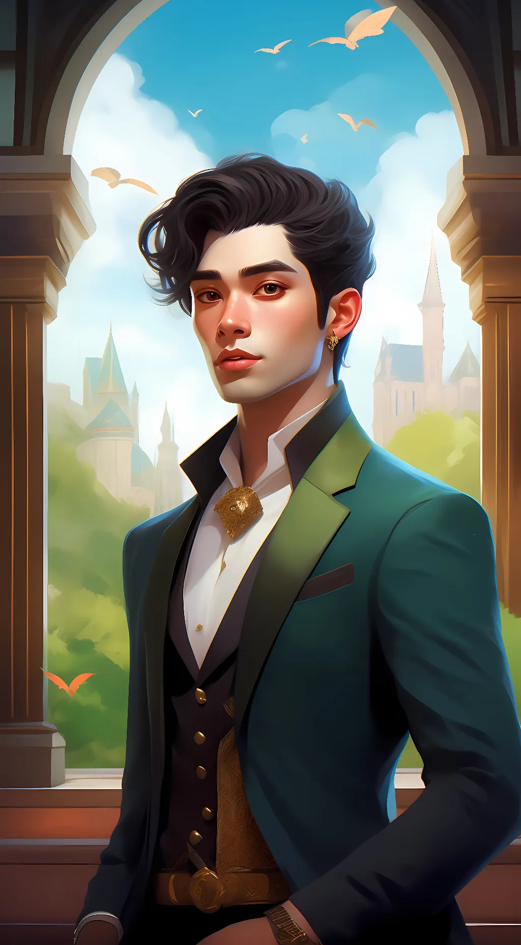 ai character: Kevin Patterson background