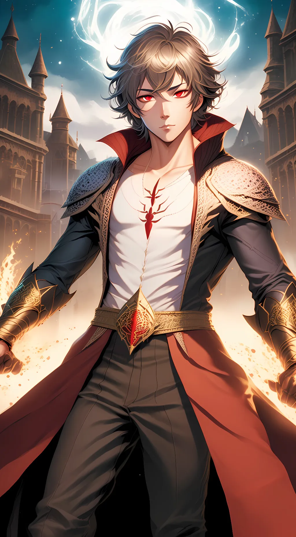 ai character: Prince kumo background