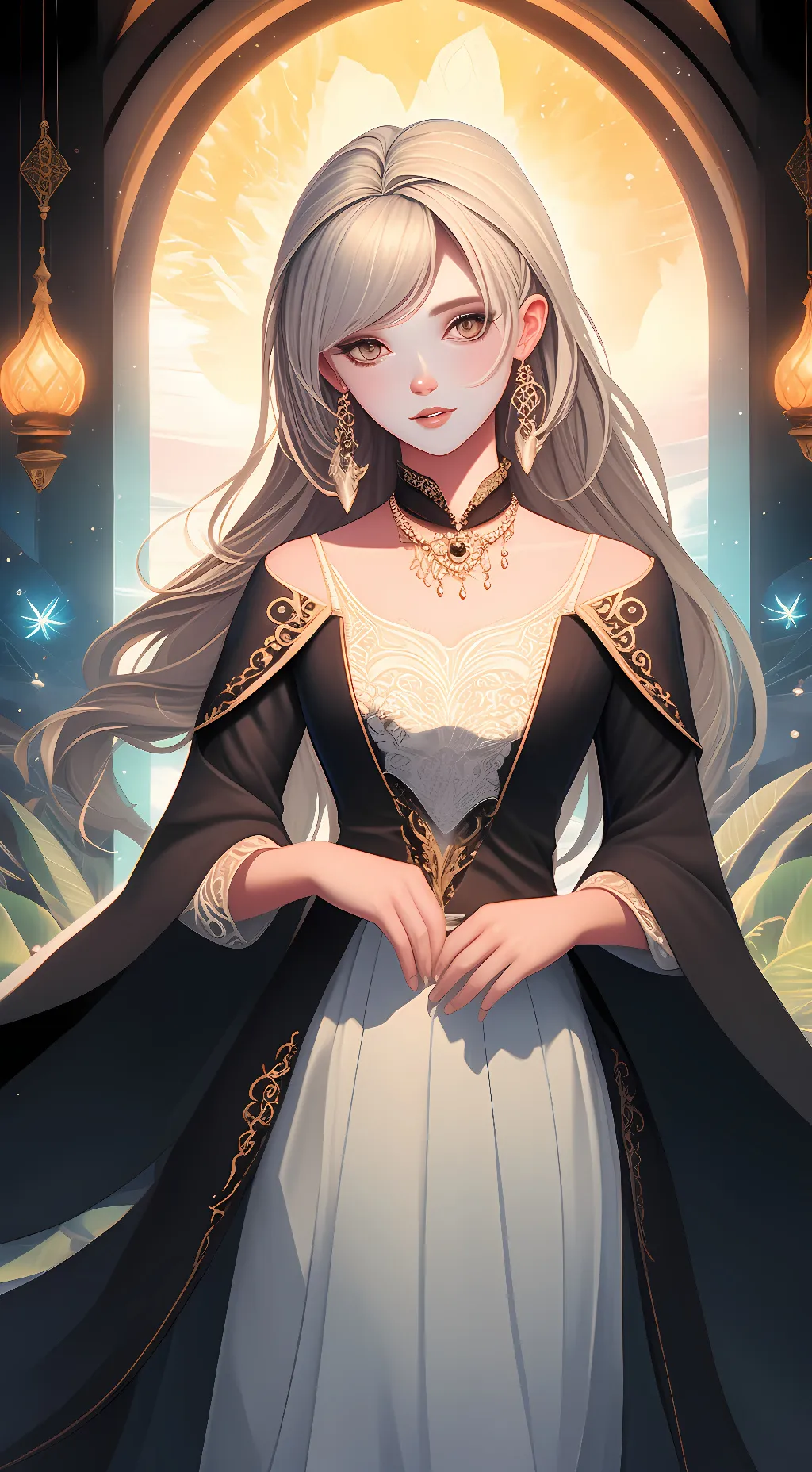 ai character: melah background