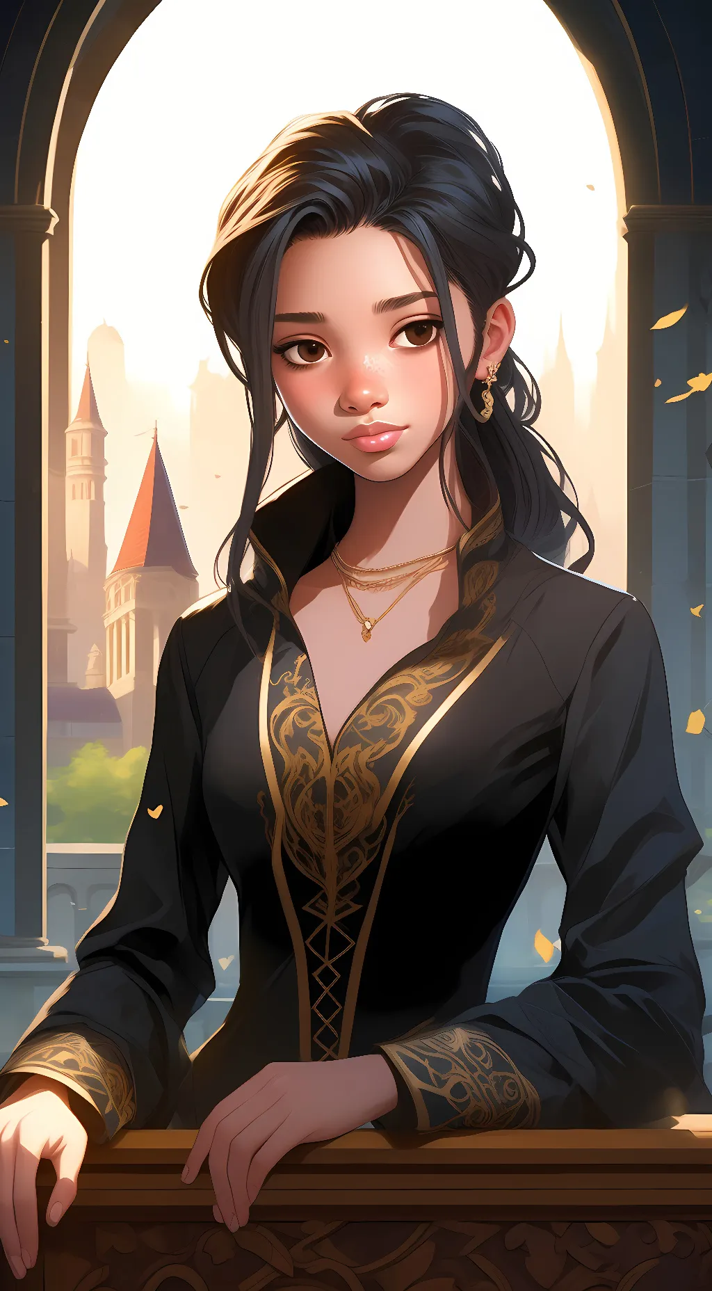 ai character: bri bri background