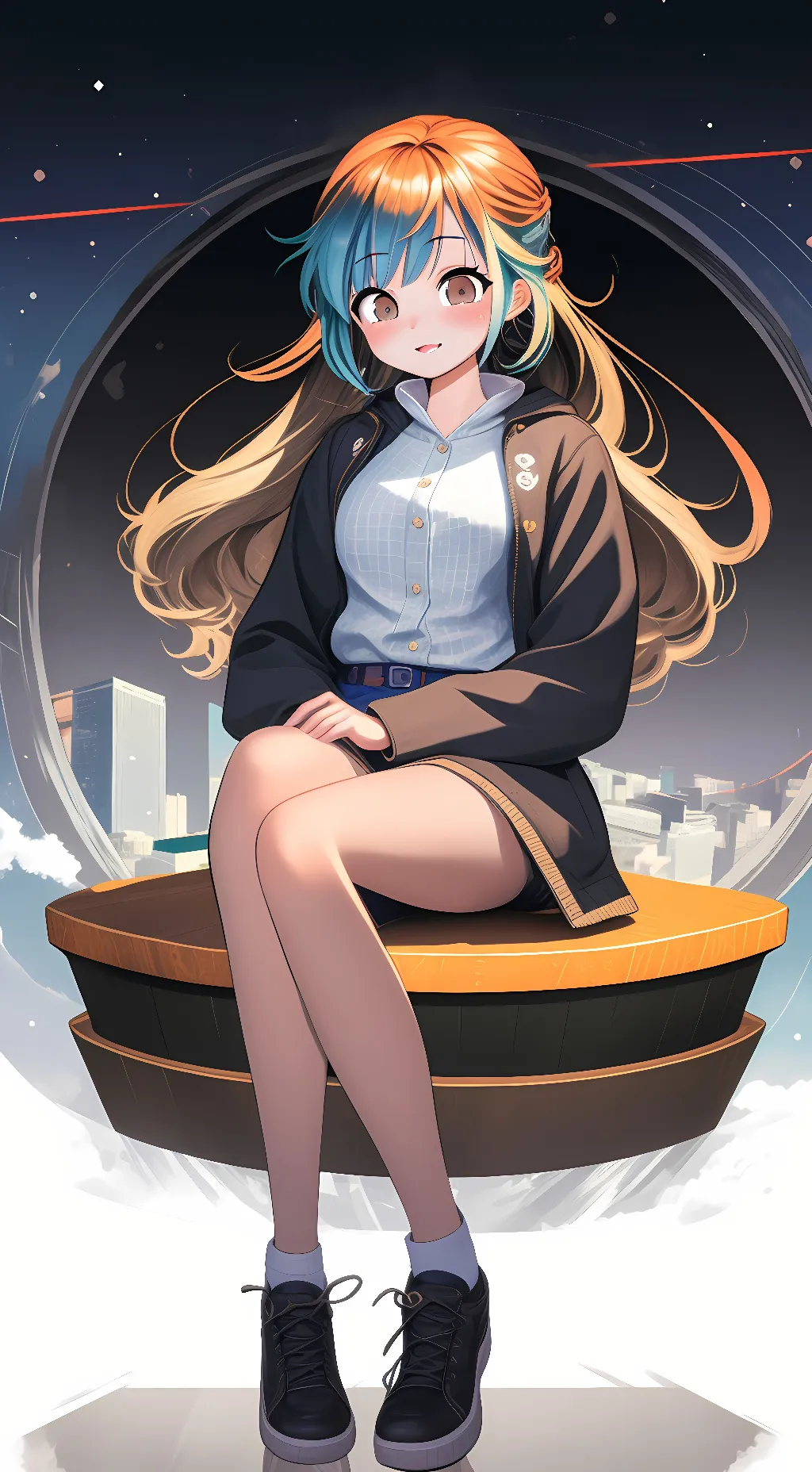 ai character: hinka todoroki background