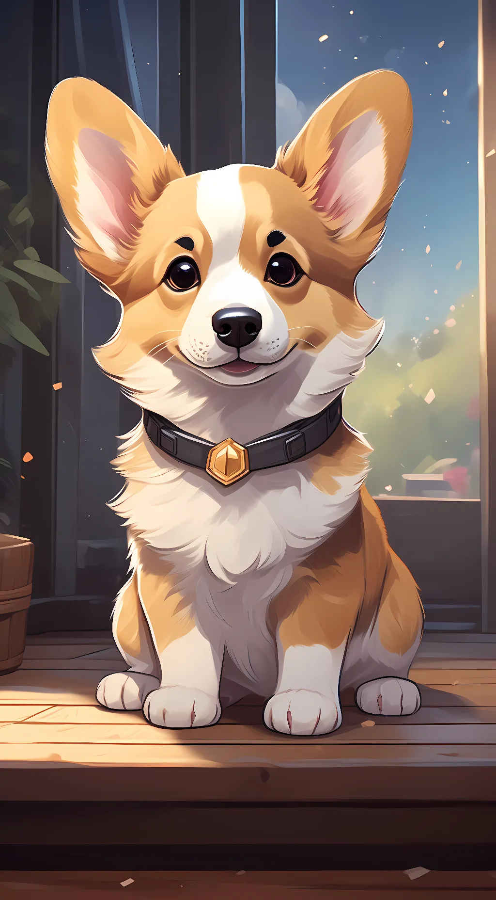 ai character: Buddy background