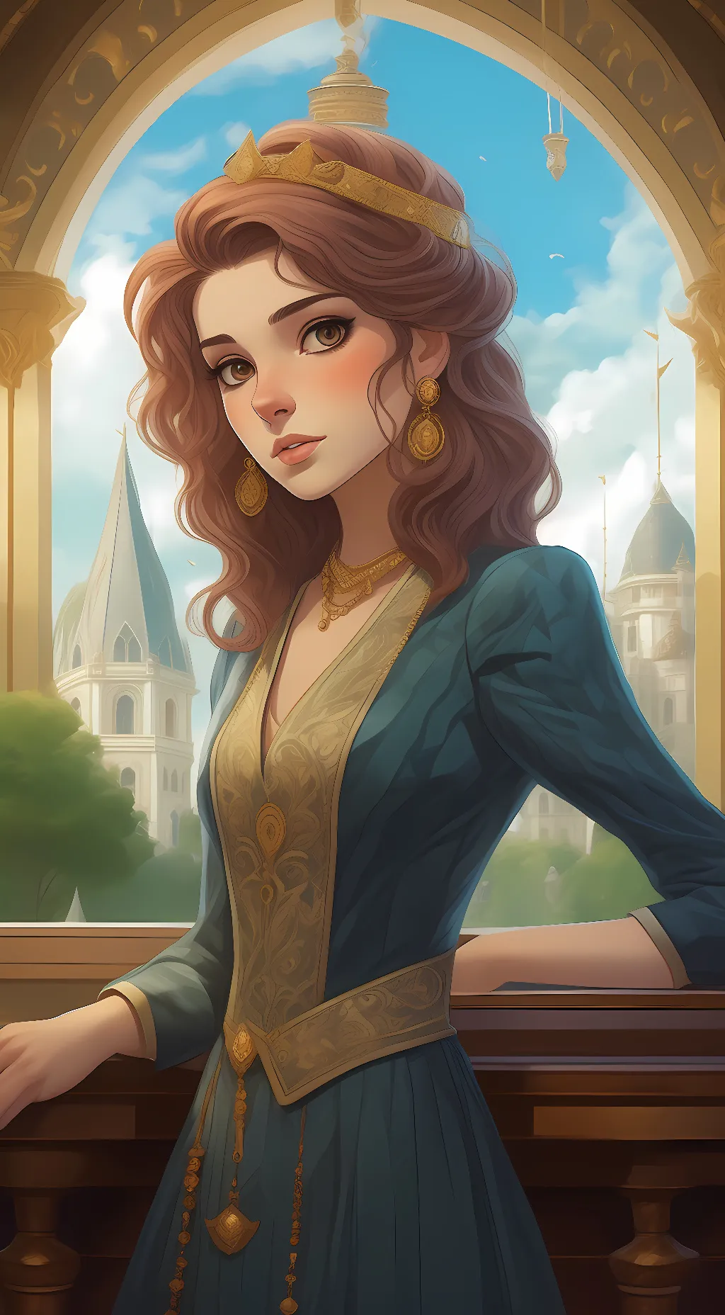 ai character: Isabella DuMont background