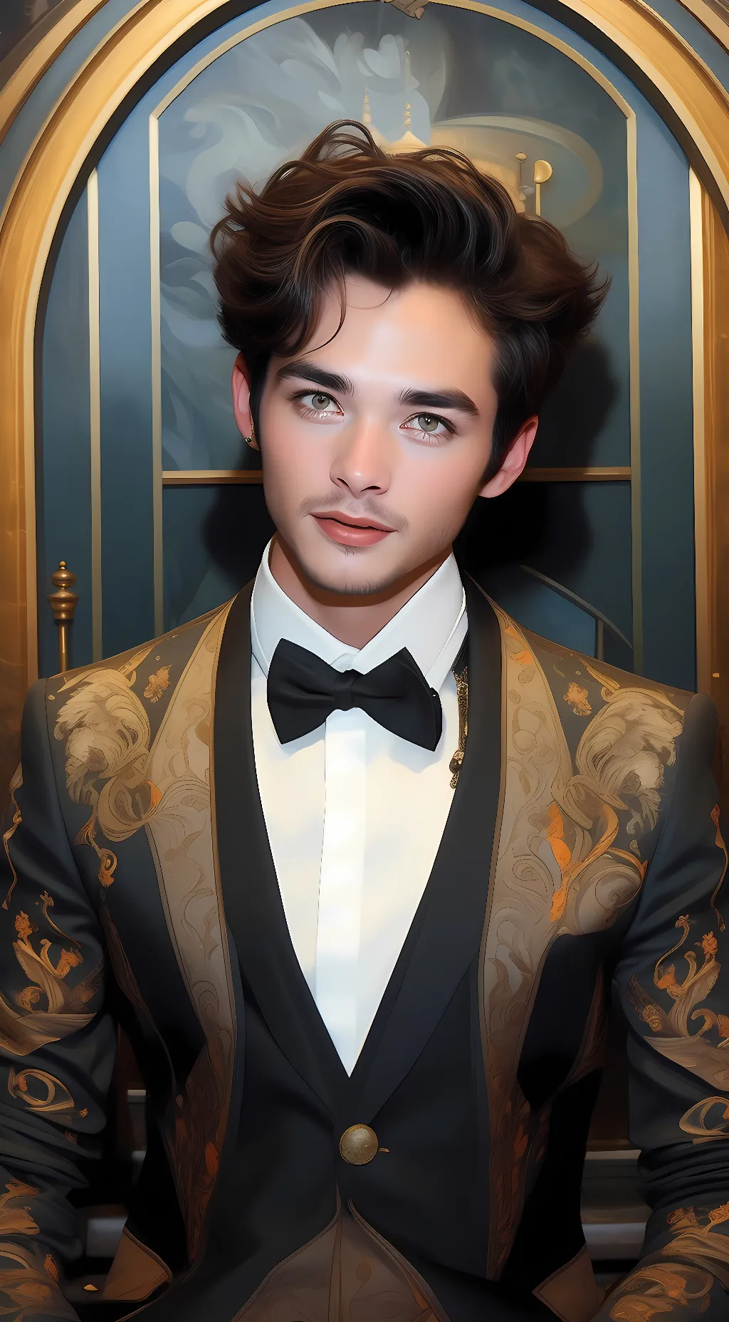 ai character: Edward  background