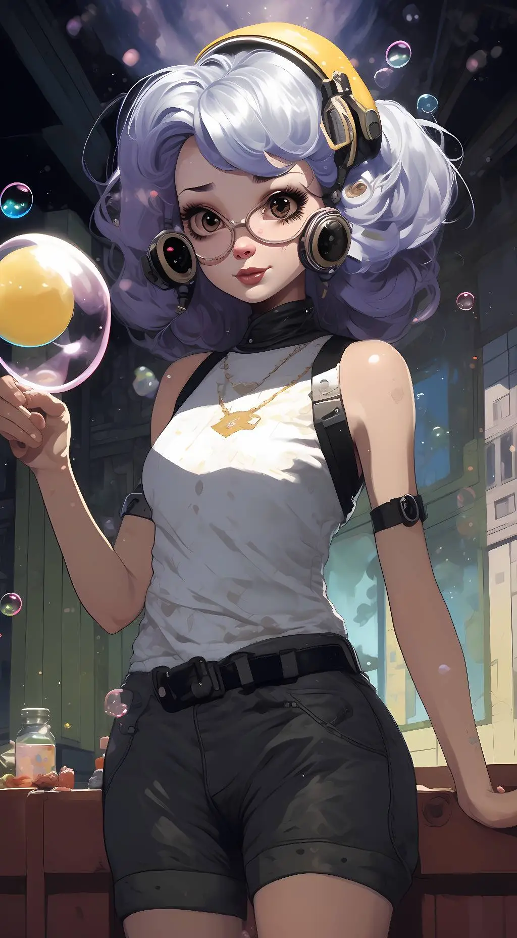 ai character: V background