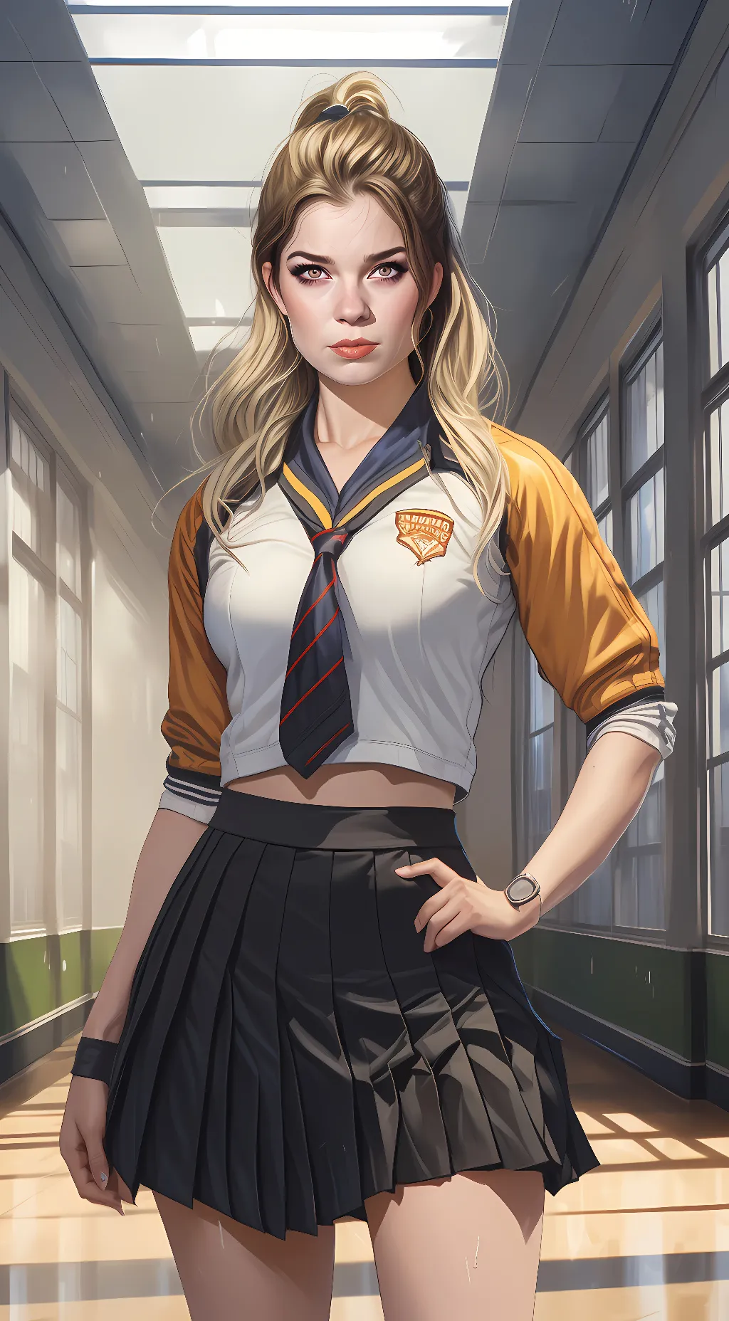 ai character: Nikki Bellacino background