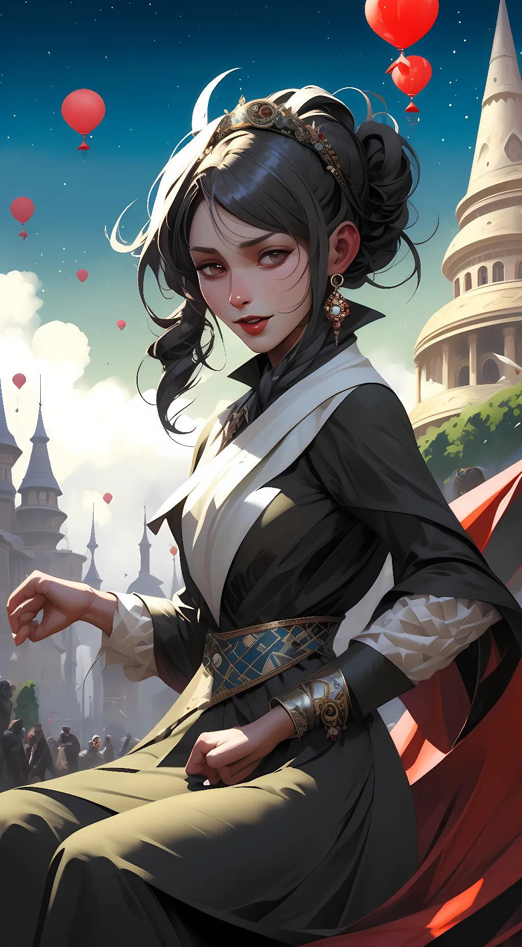 ai character: Emilia Clarke background