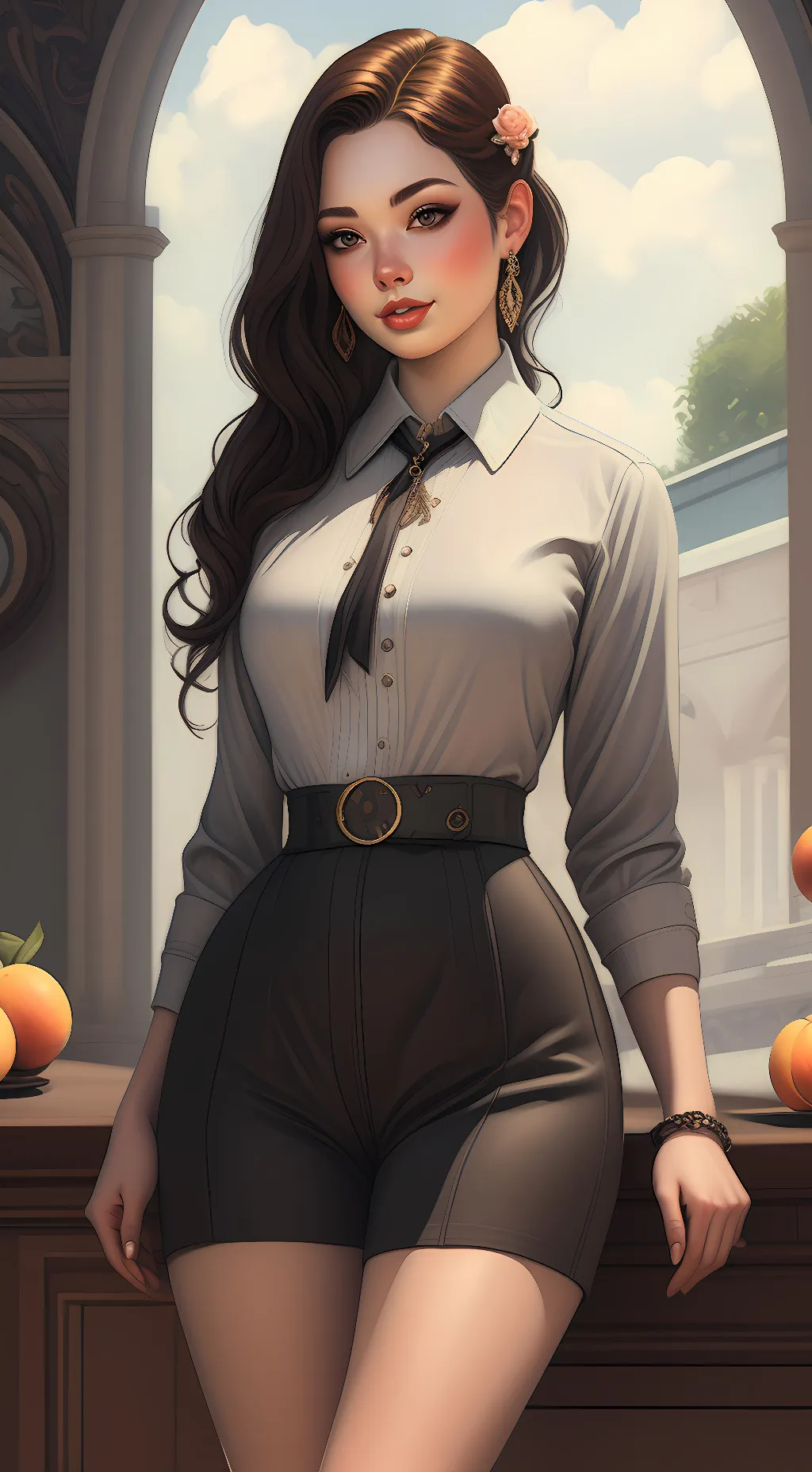 ai character: lanah background