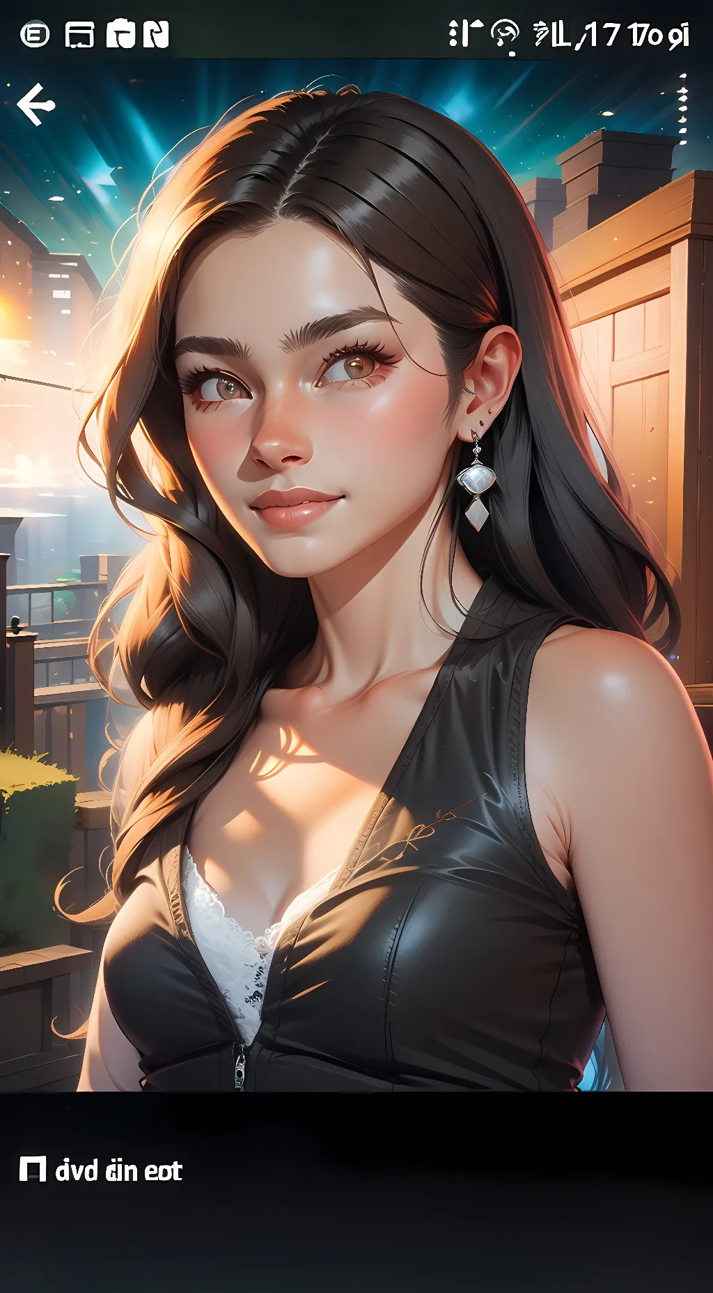ai character: alexis background