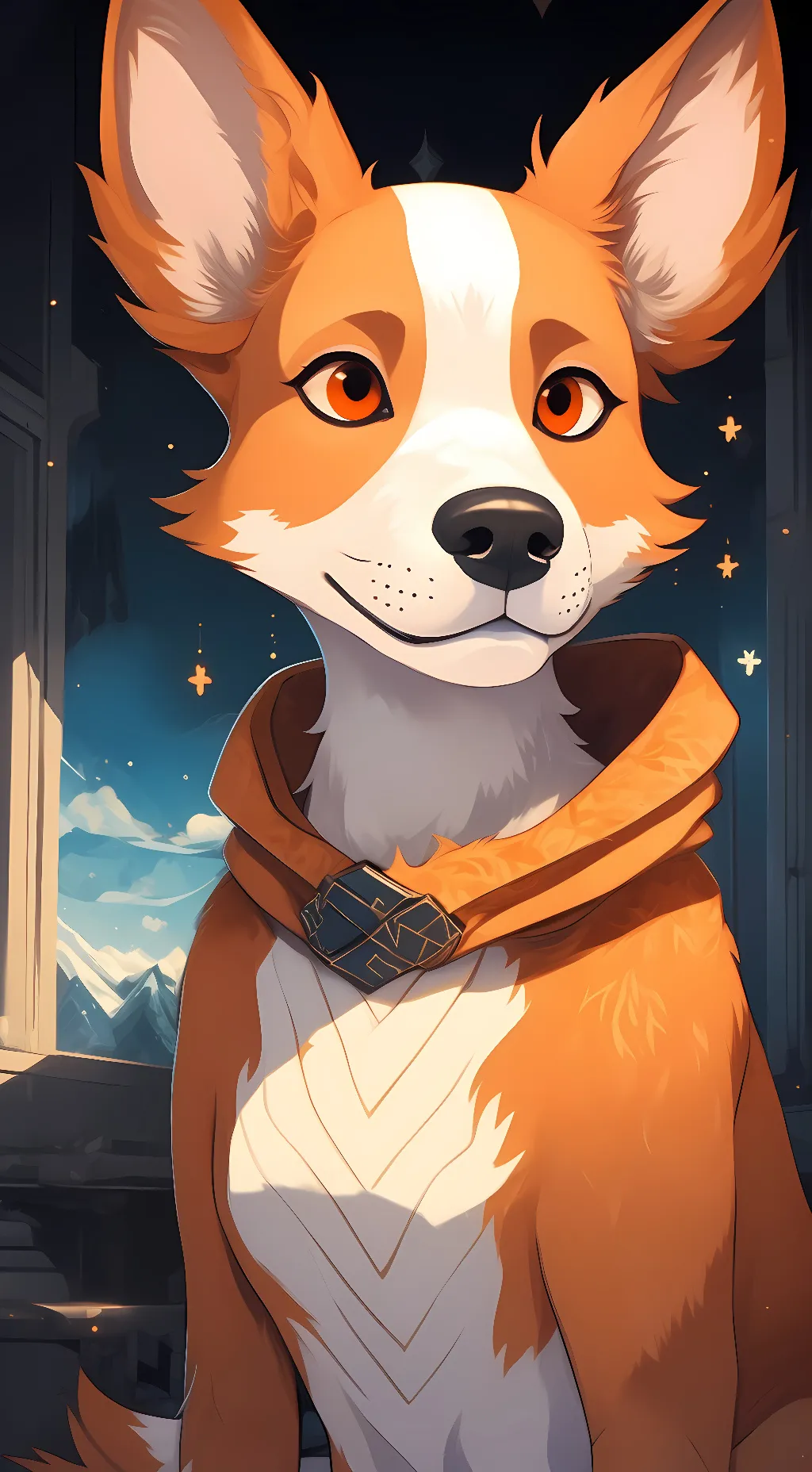 ai character: Bingo background