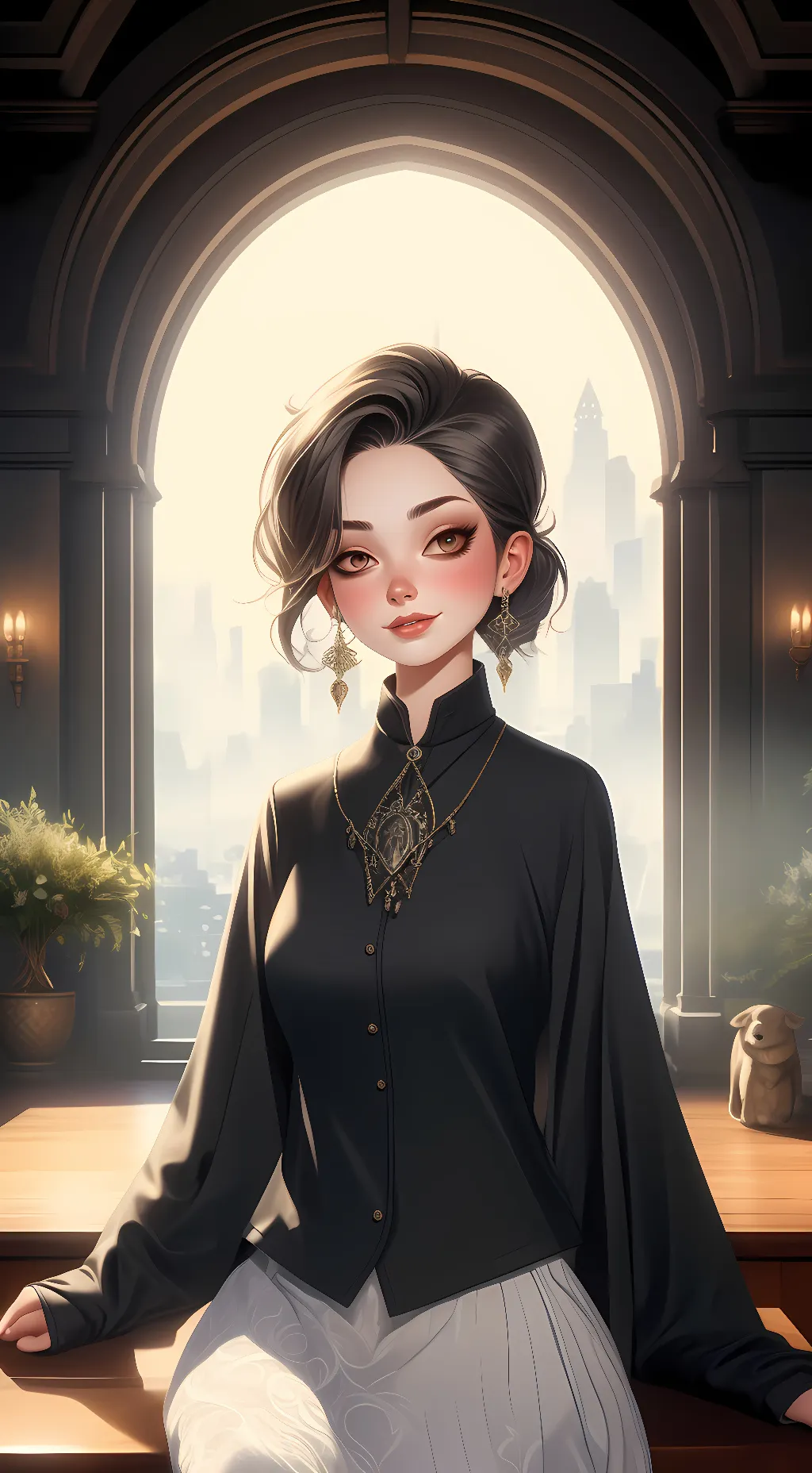 ai character: Belly background