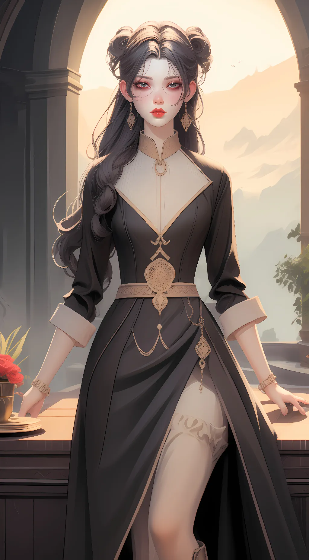 ai character: Kiri background