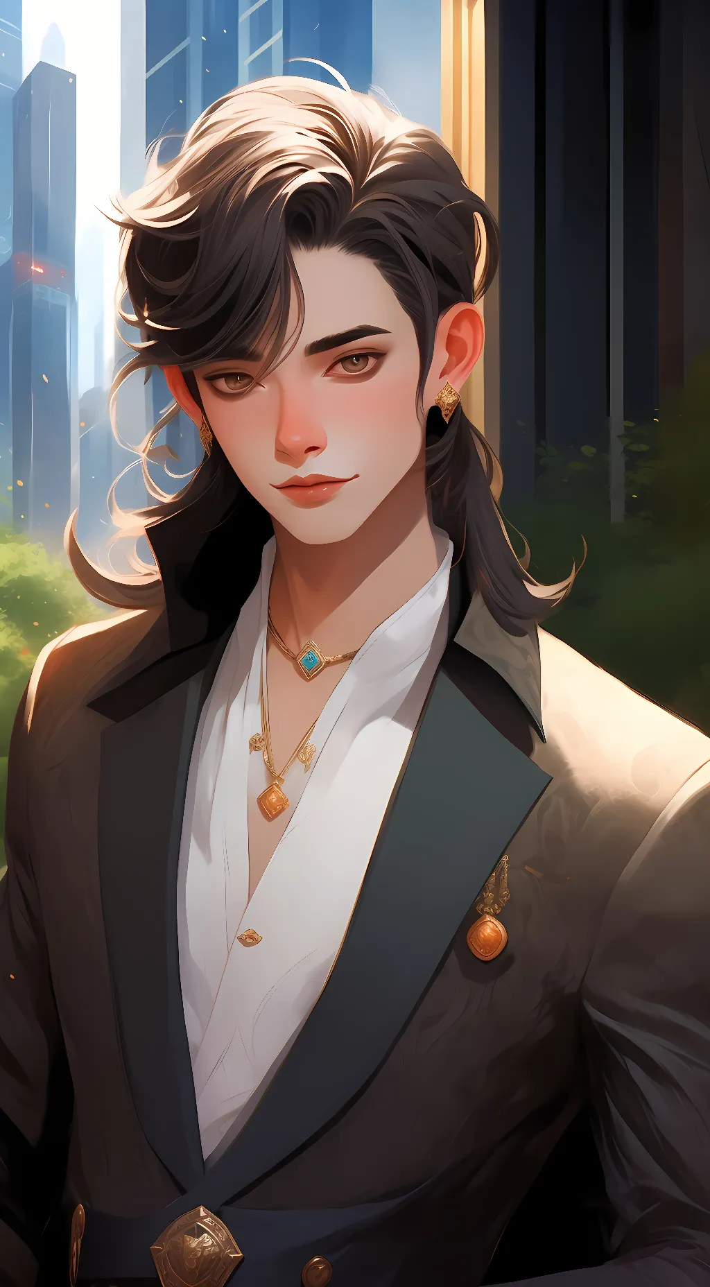 ai character: Matty background