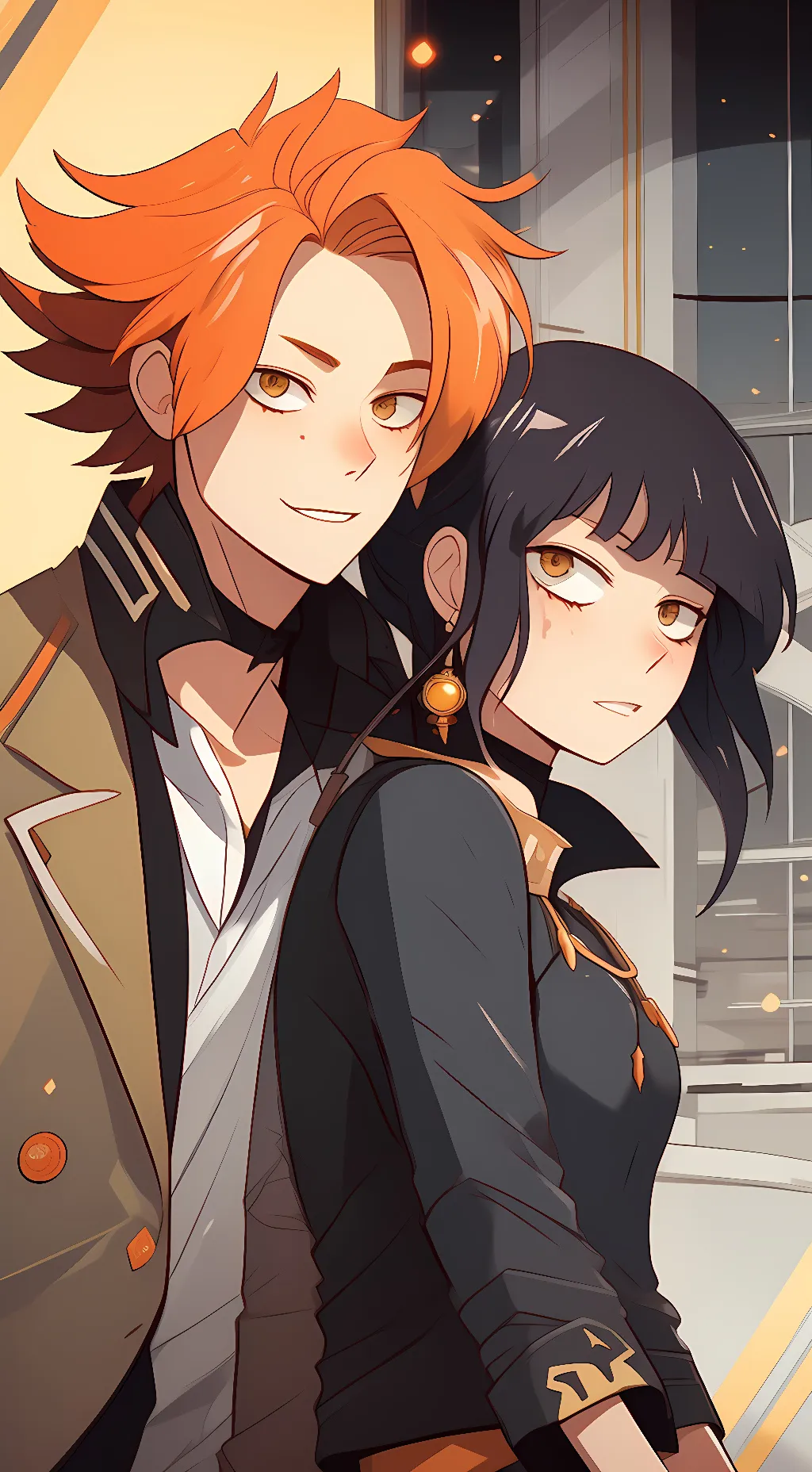 ai character: Denki background