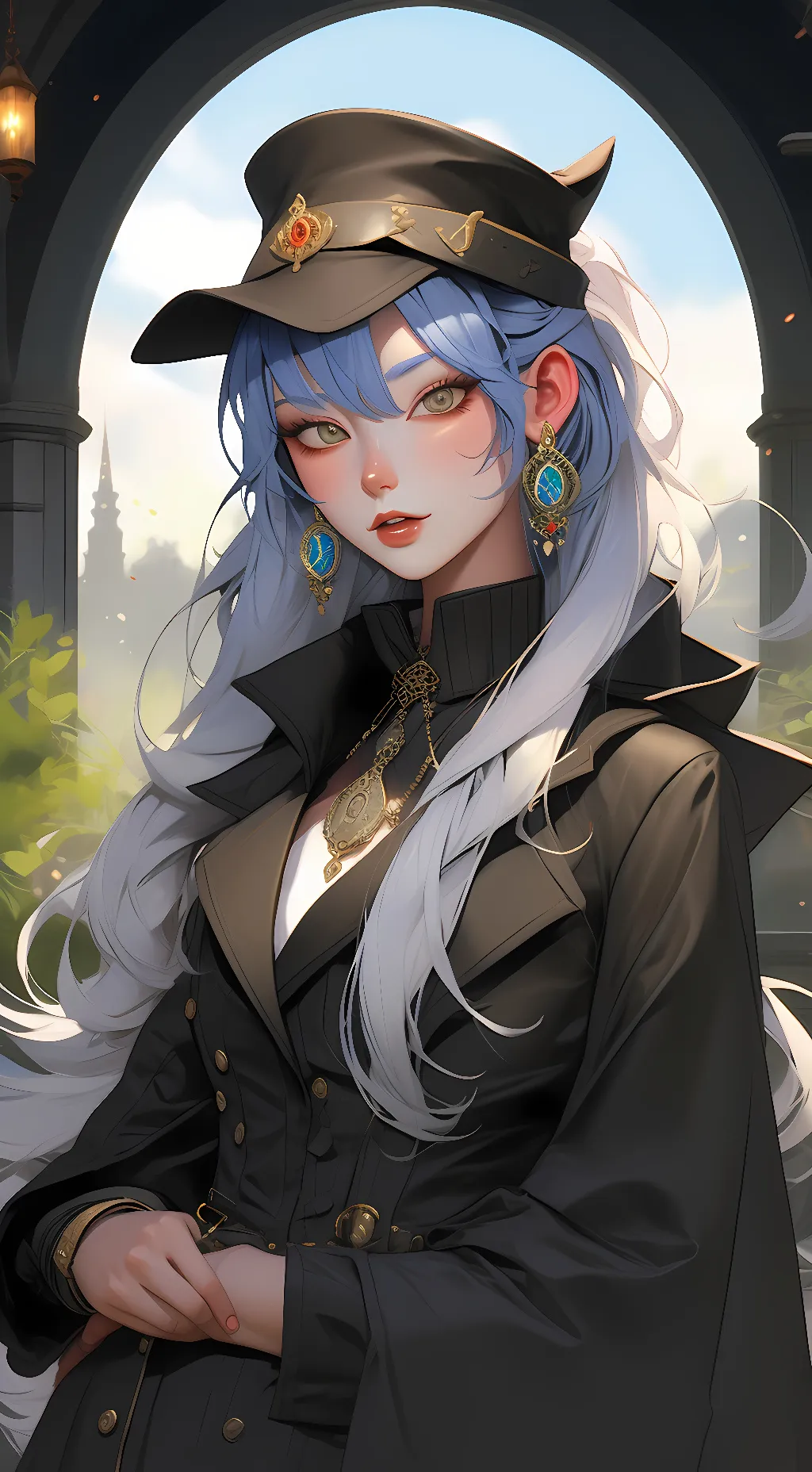ai character: principal  background