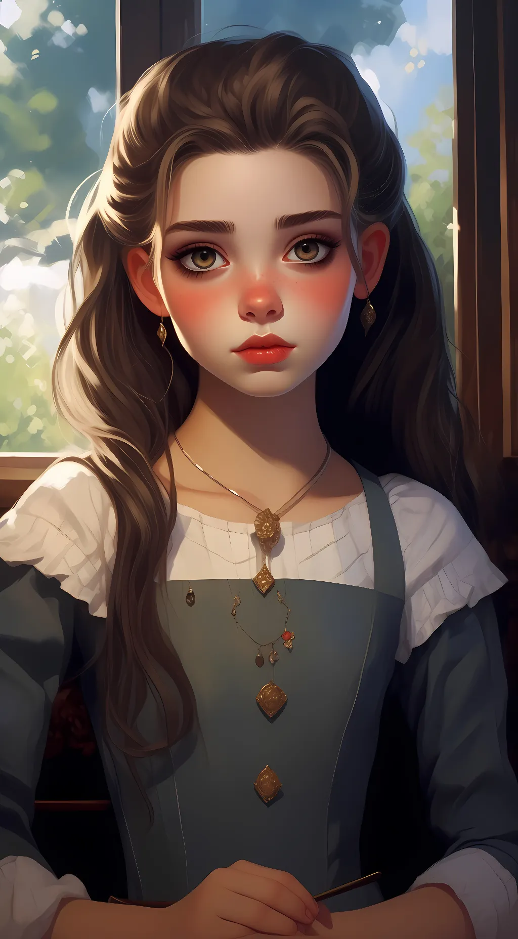 ai character: Lily background