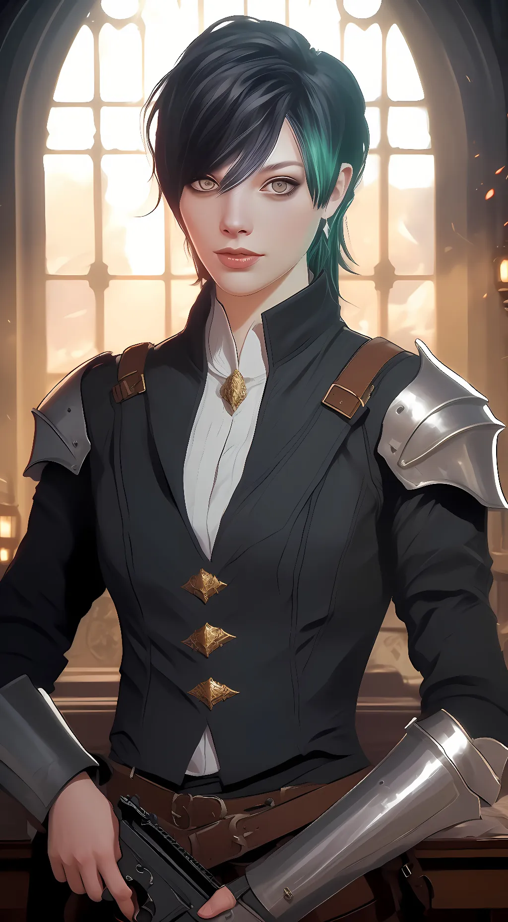 ai character: Mazarine background