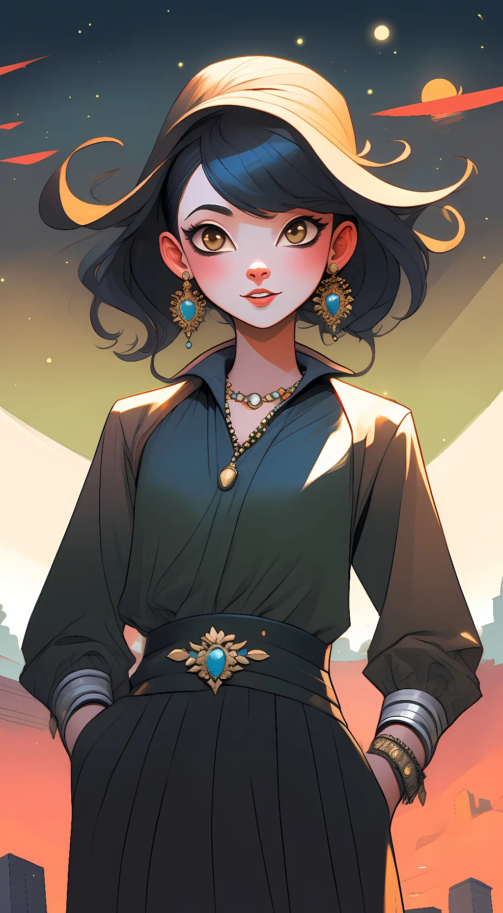ai character: Lisa background