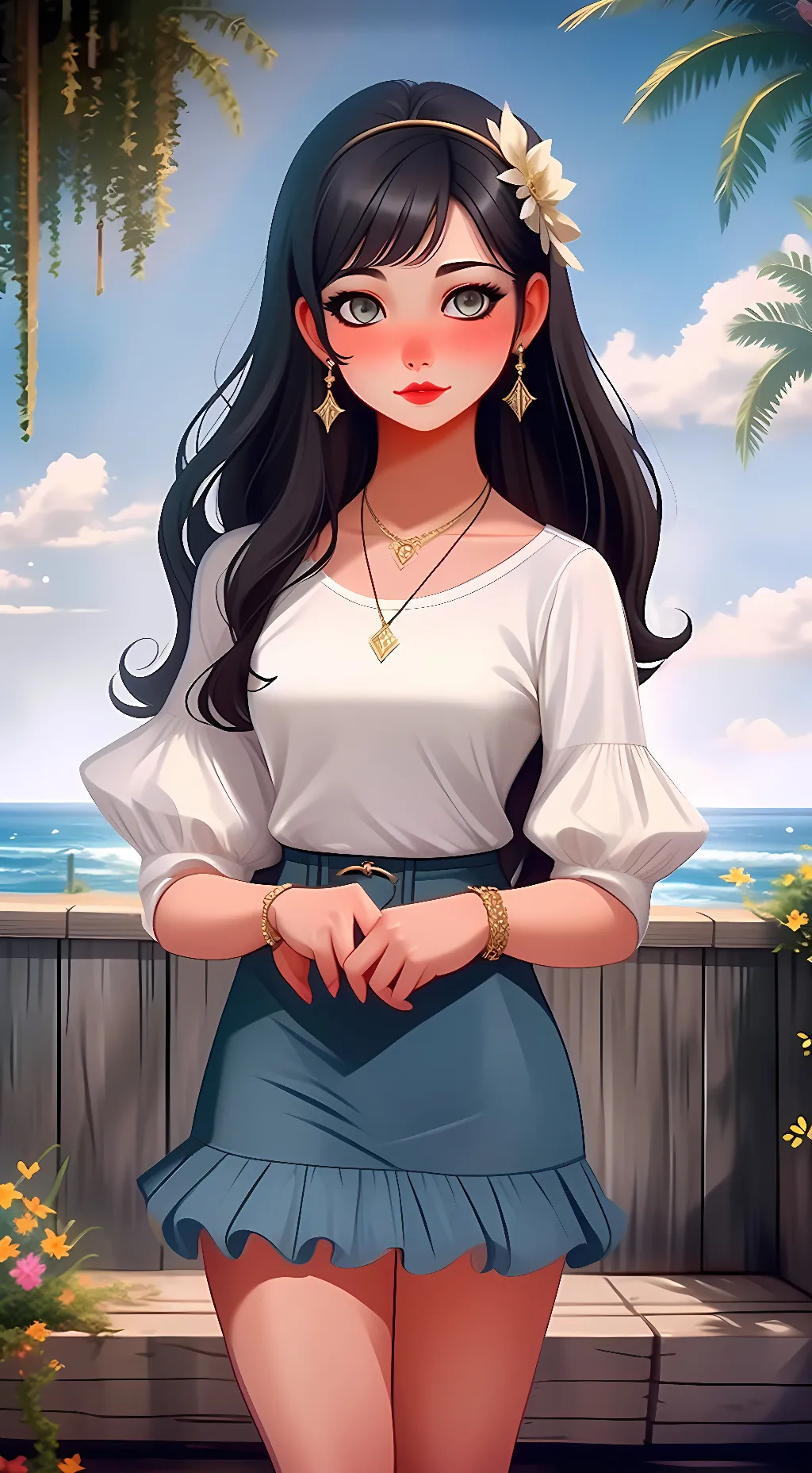 ai character: valerie background