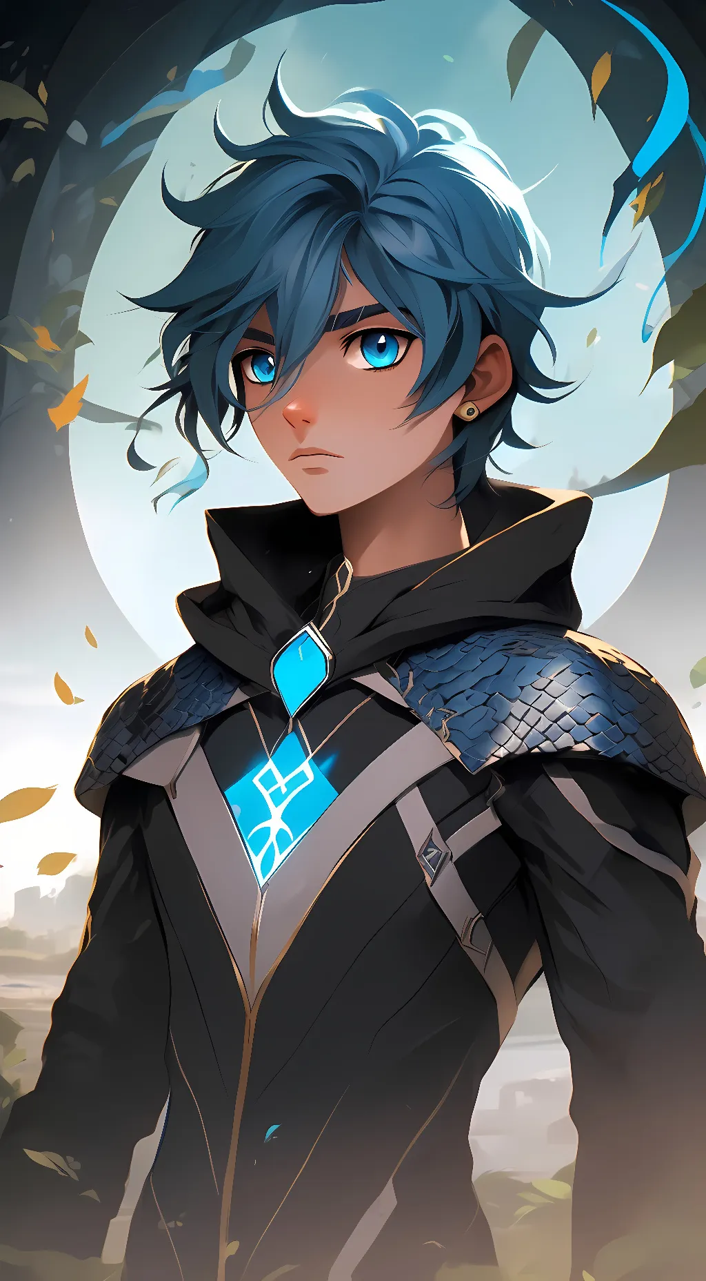 ai character: luka background