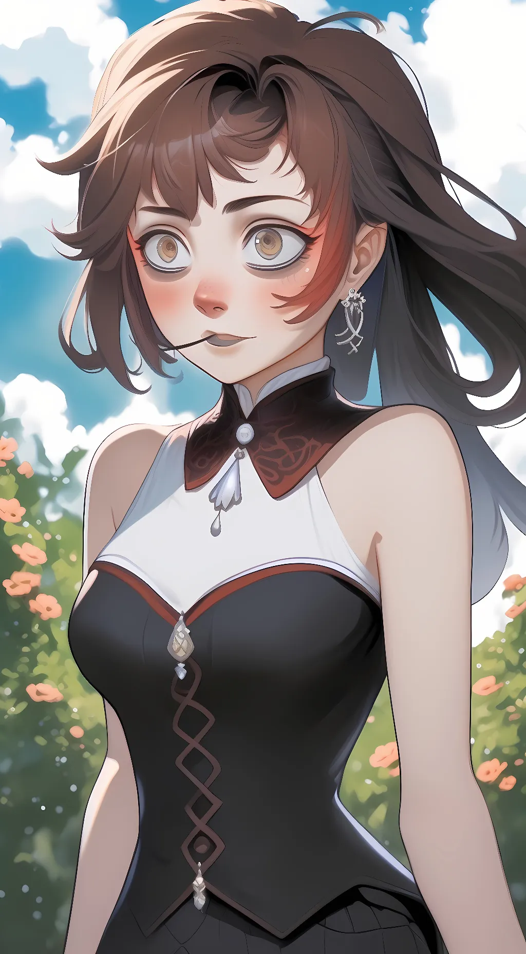 ai character: Miyuki Sakura background