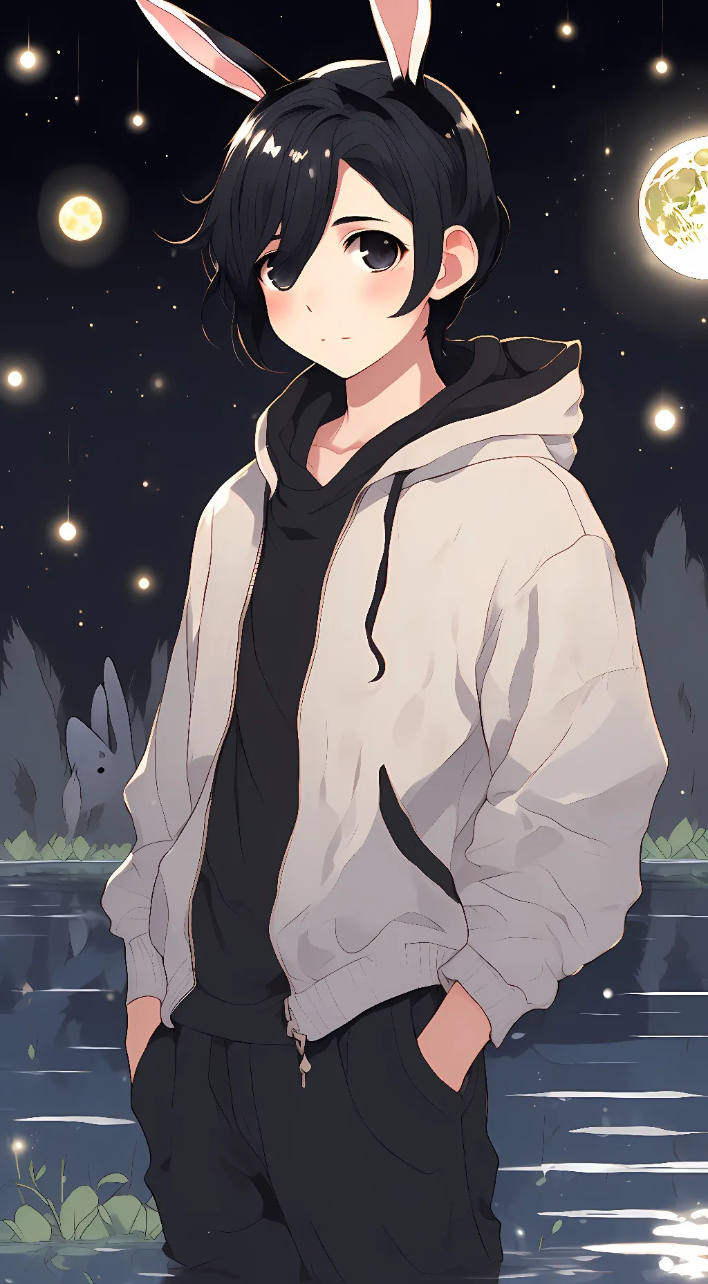 ai character: Leo background