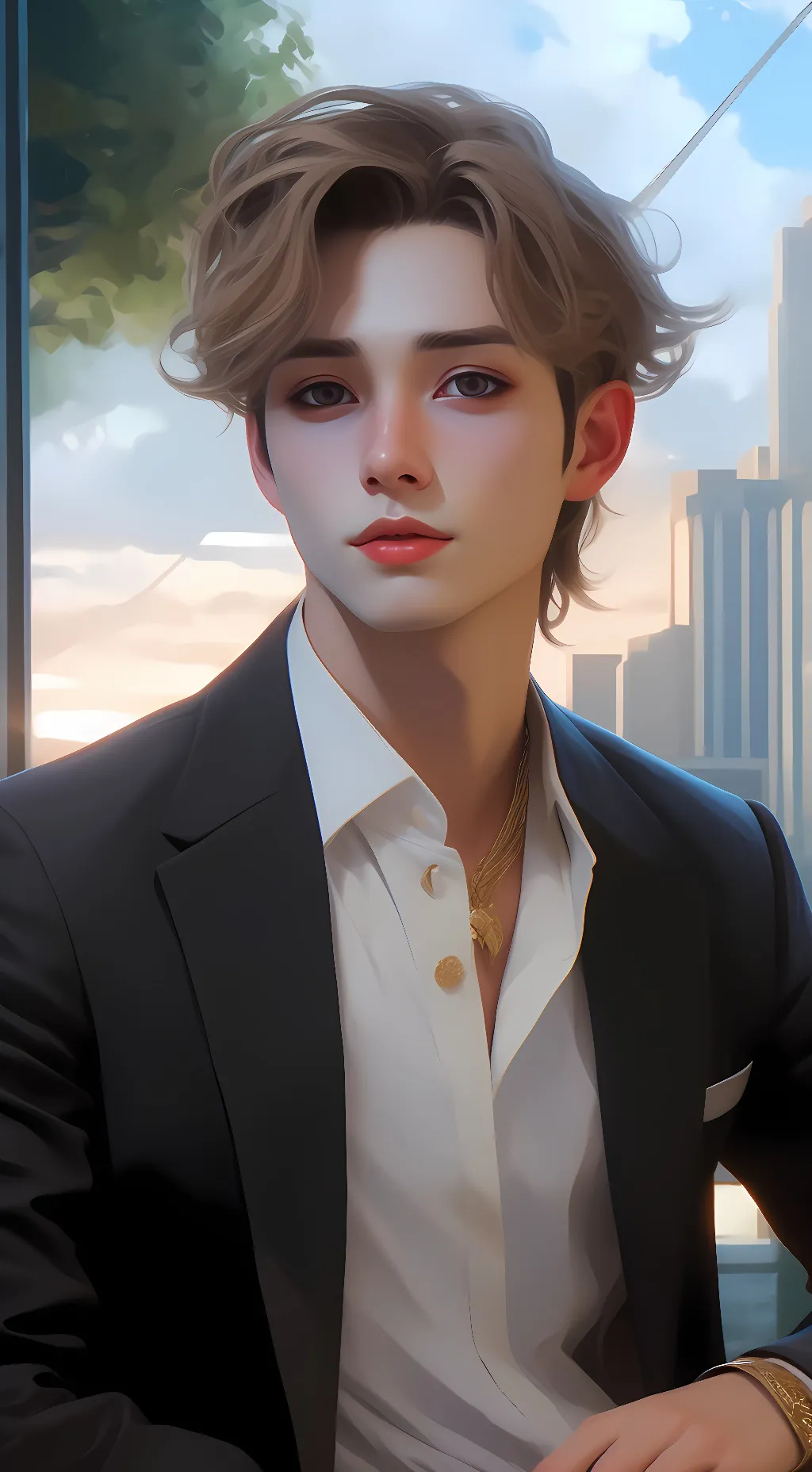 ai character: niko background