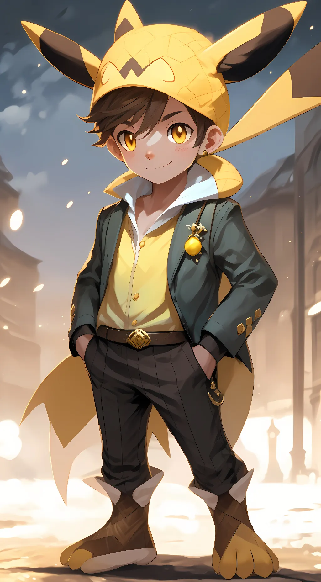 ai character: adra background
