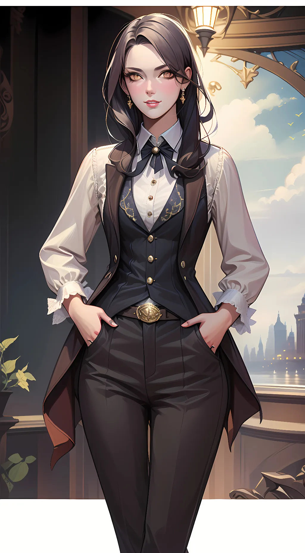 ai character: Angel background