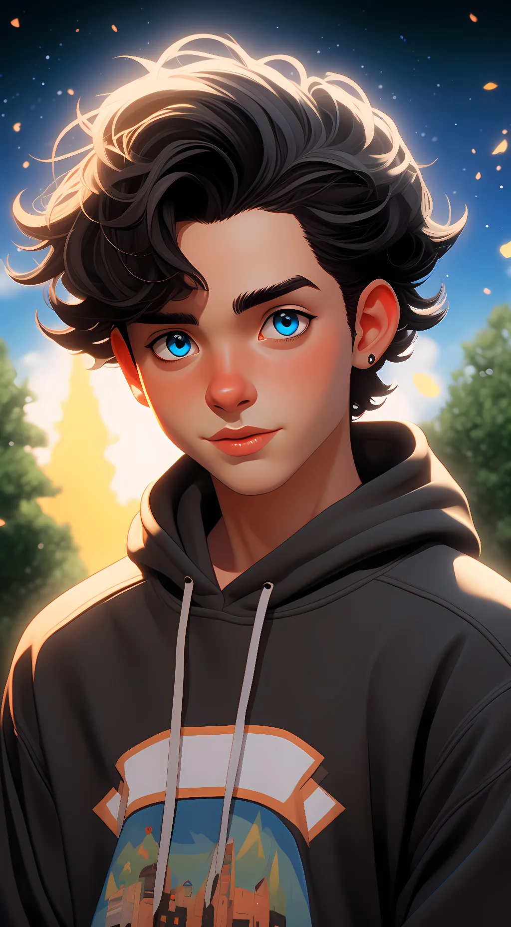 ai character: Blake Shelton background