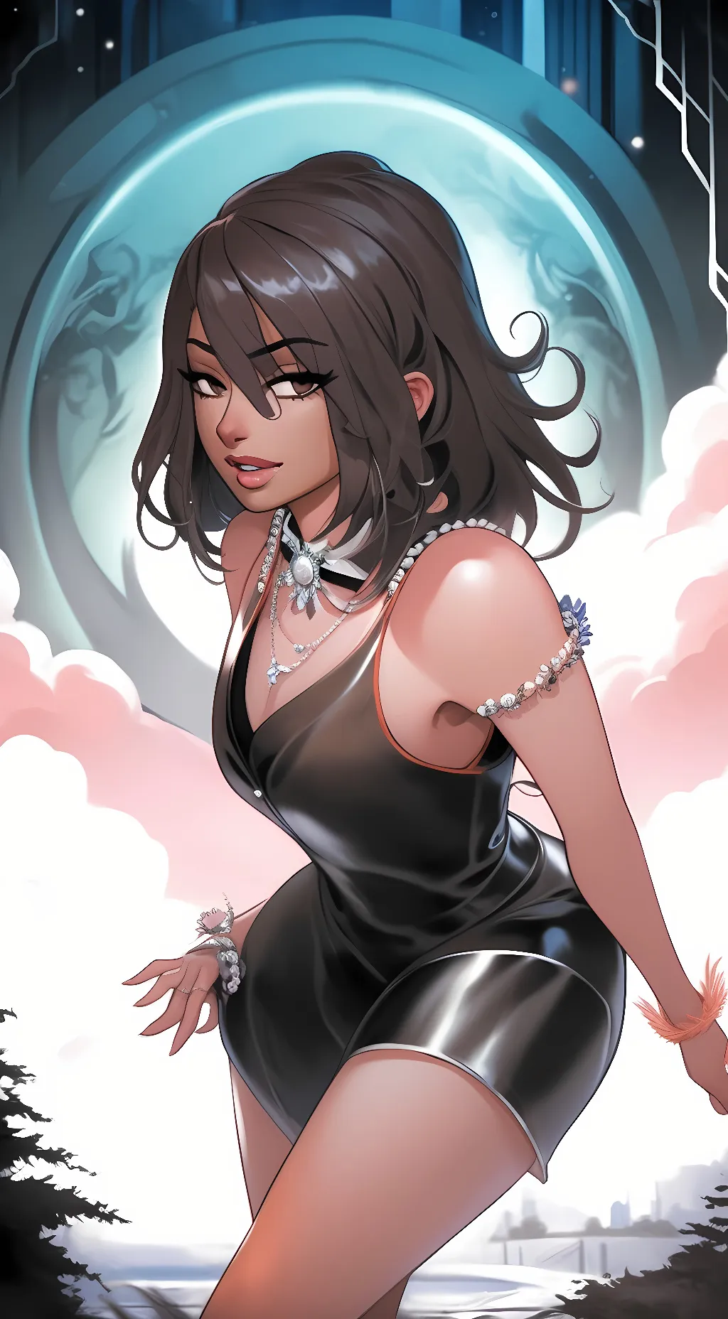 ai character: ninx background