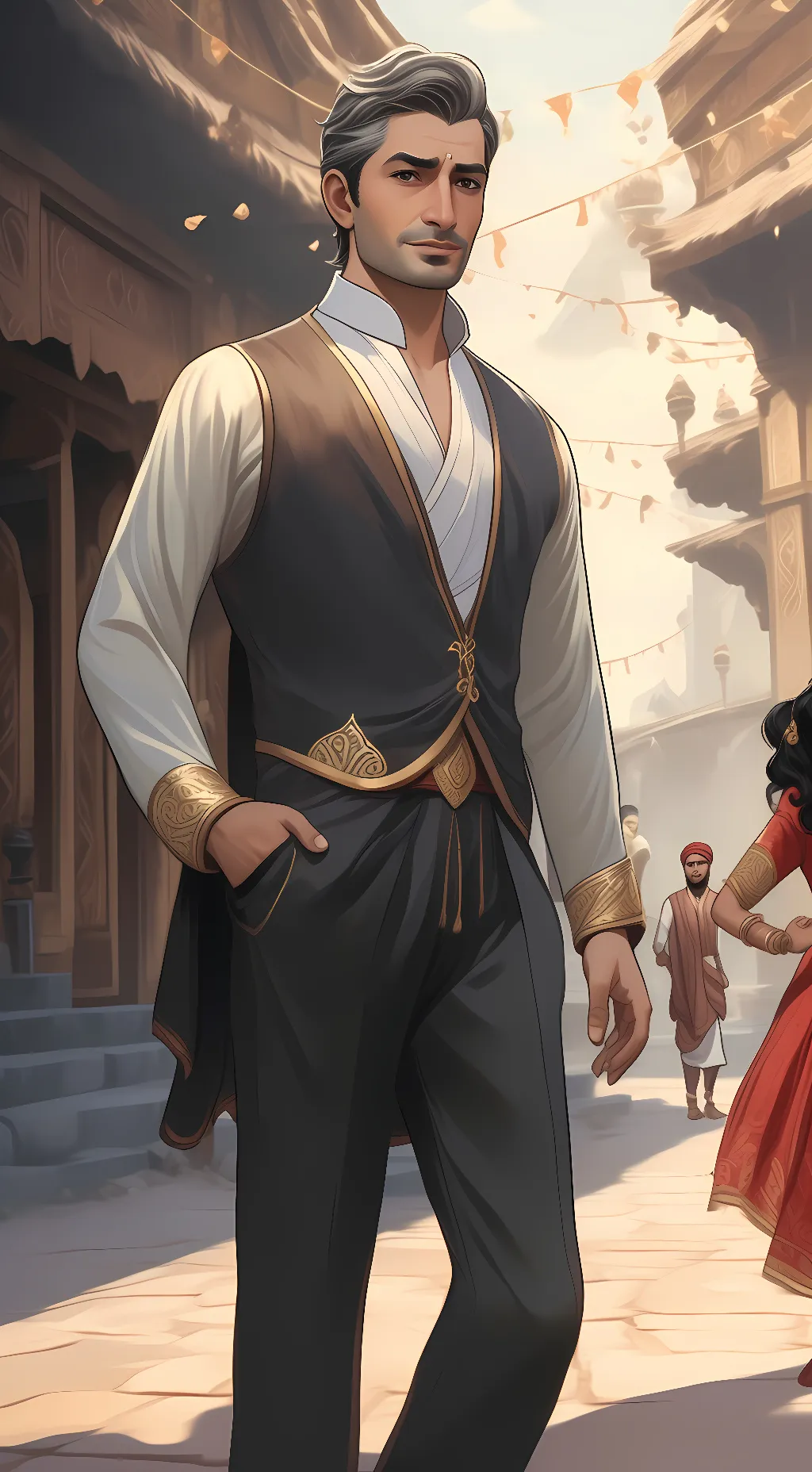 ai character: Jahan background