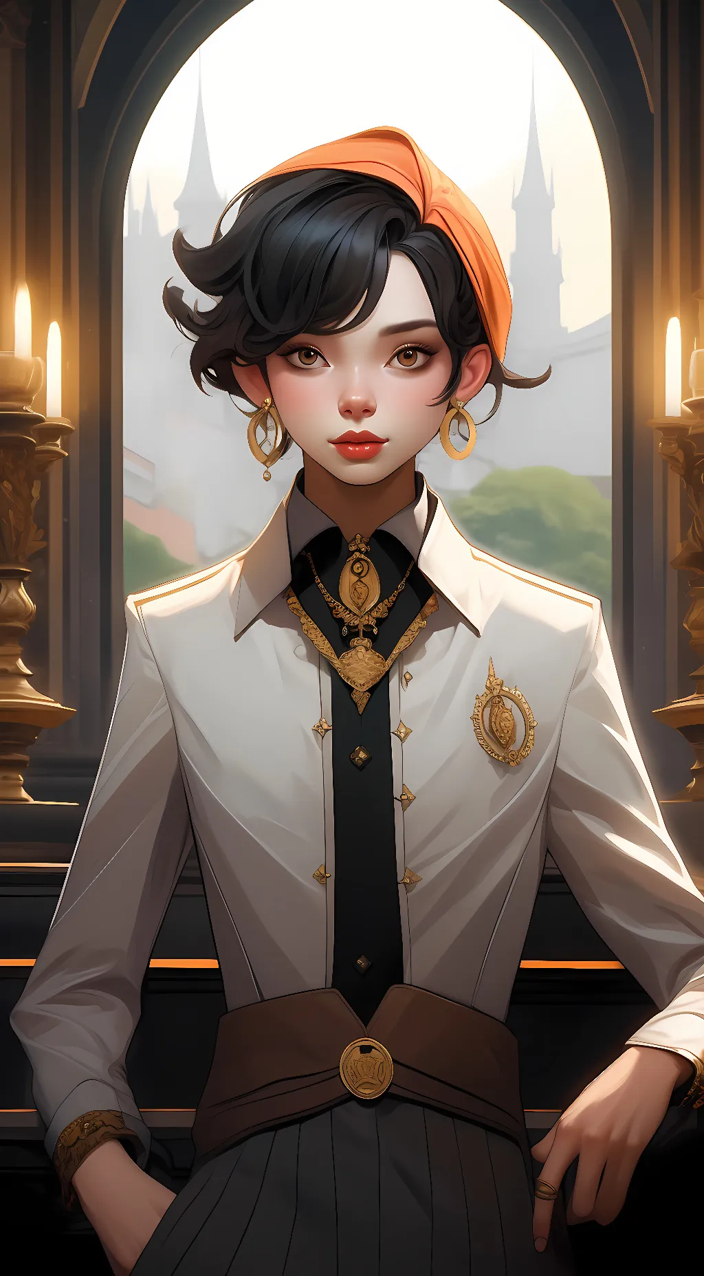 ai character: Indie background