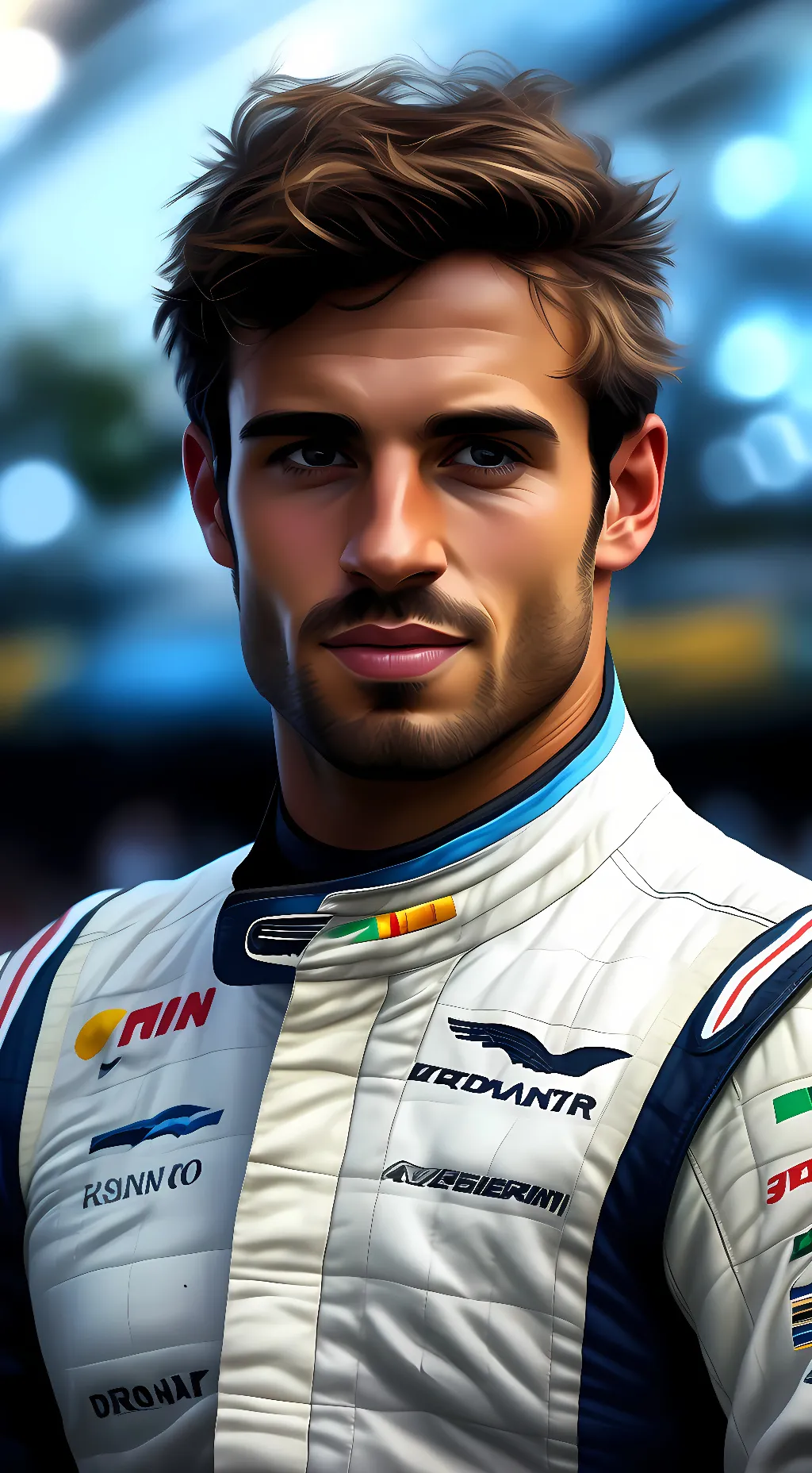 ai character: Fernando Alonso  background