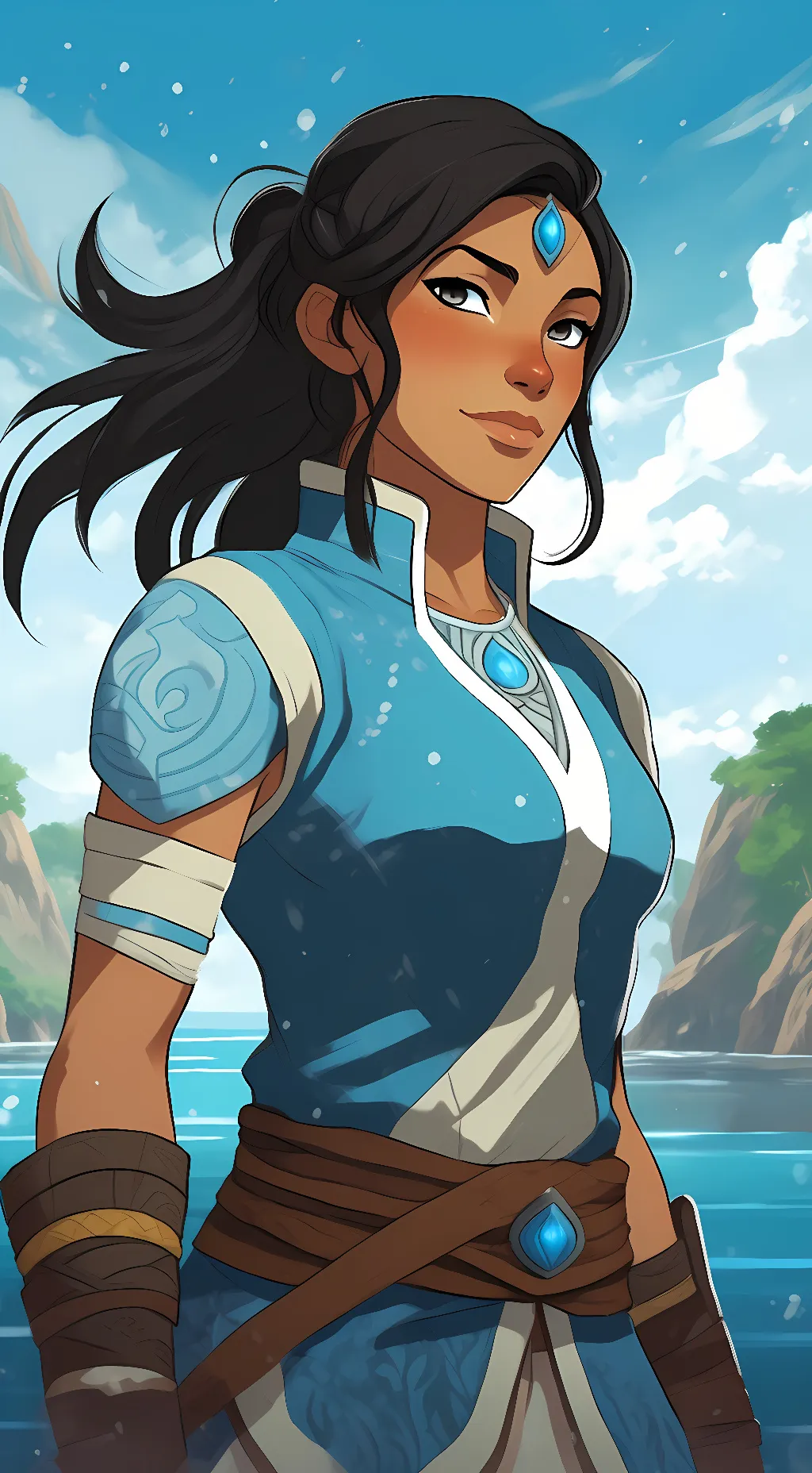 ai character: Korra background
