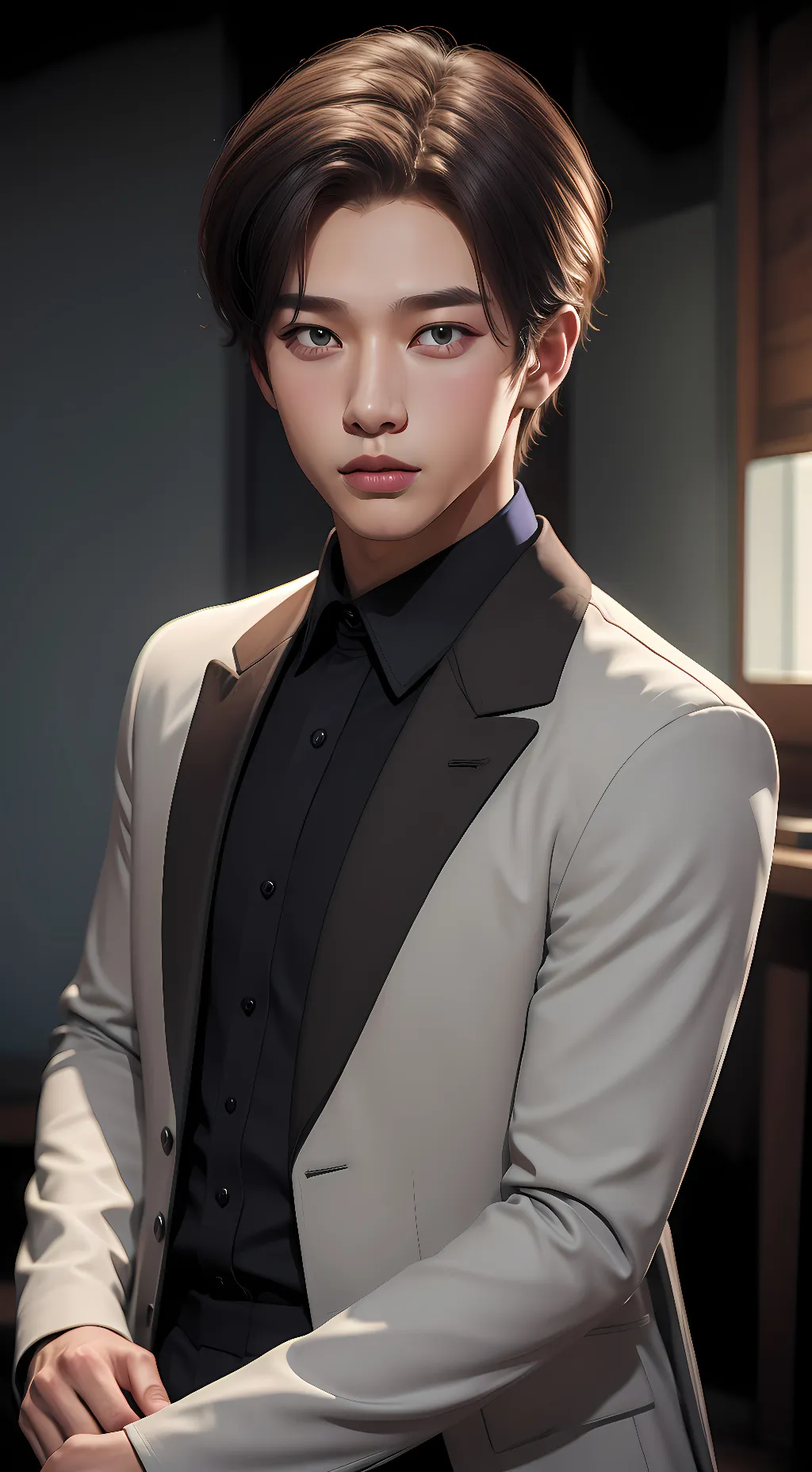ai character: leo background