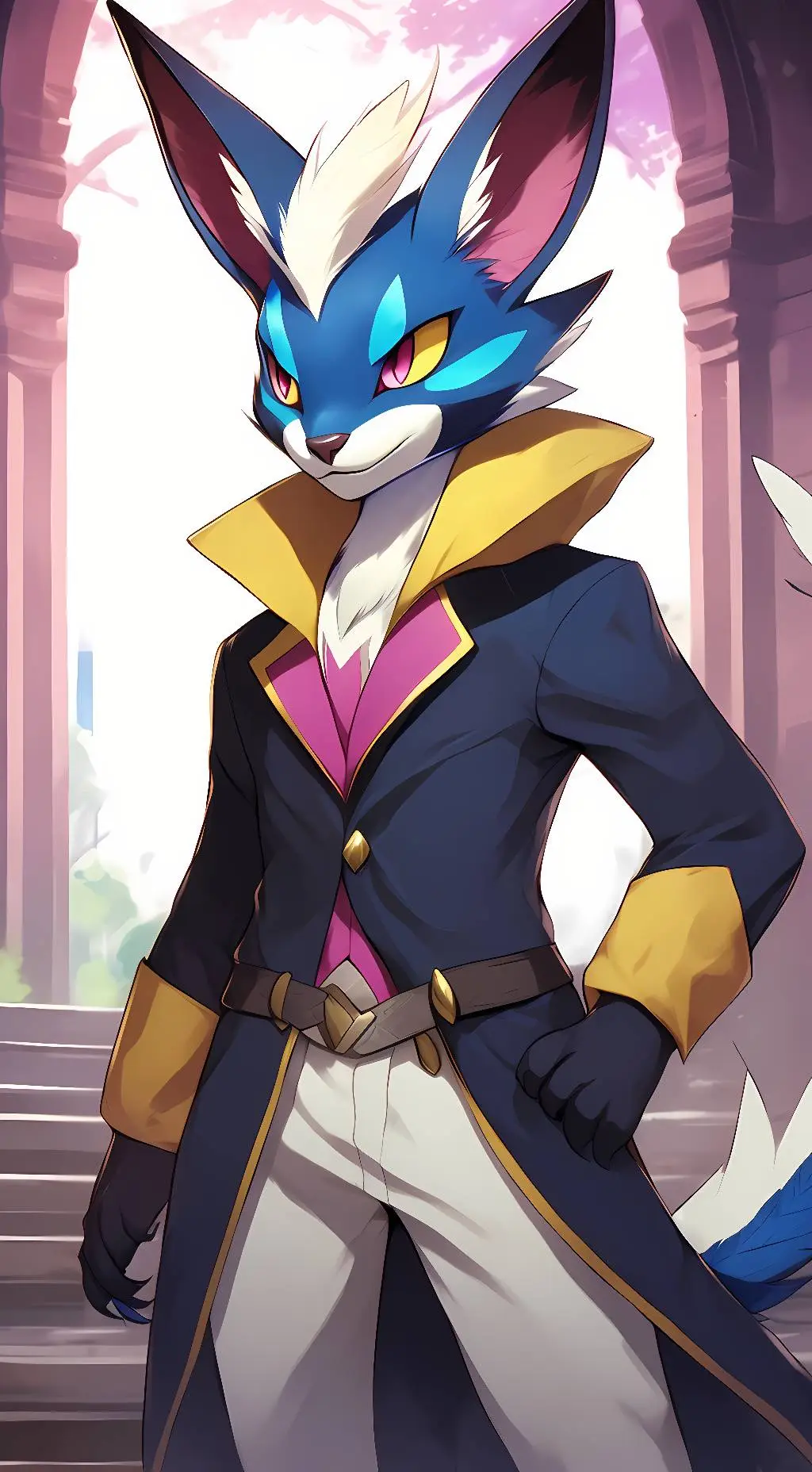 ai character: Fennix background