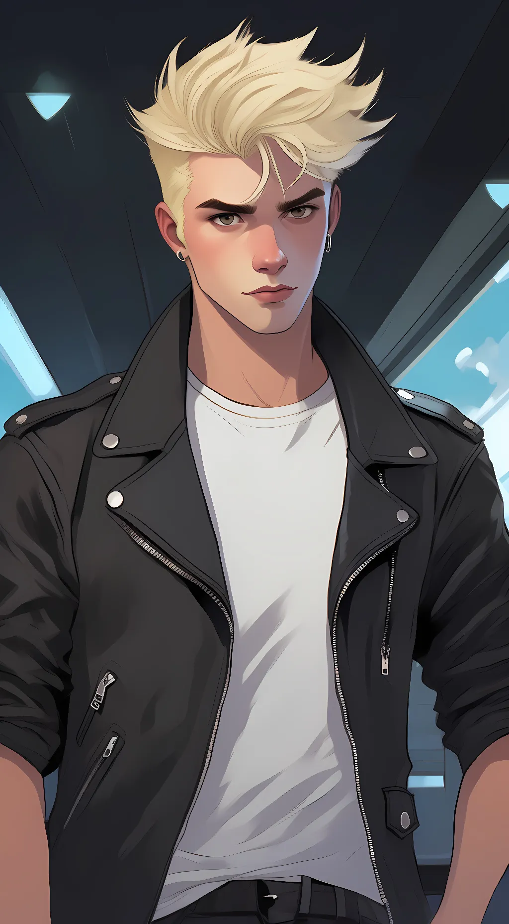 ai character: Larry Mullen Jr. background