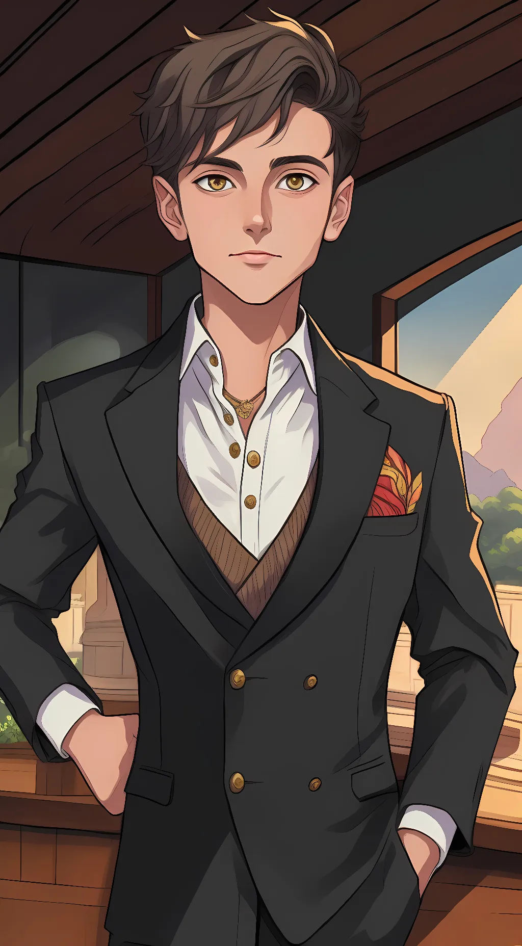 ai character: Gabriel Carson background