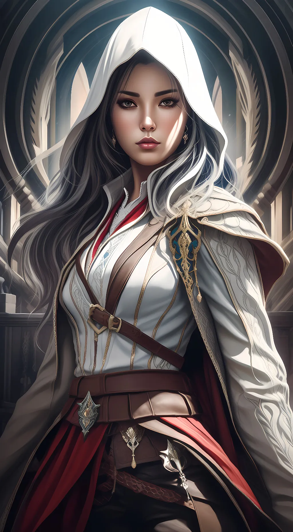 ai character: Ezio aduditore background