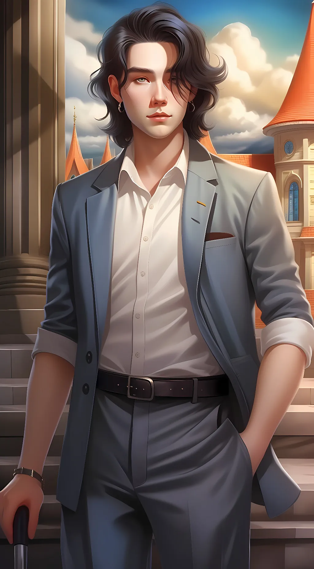 ai character: Yoongi background