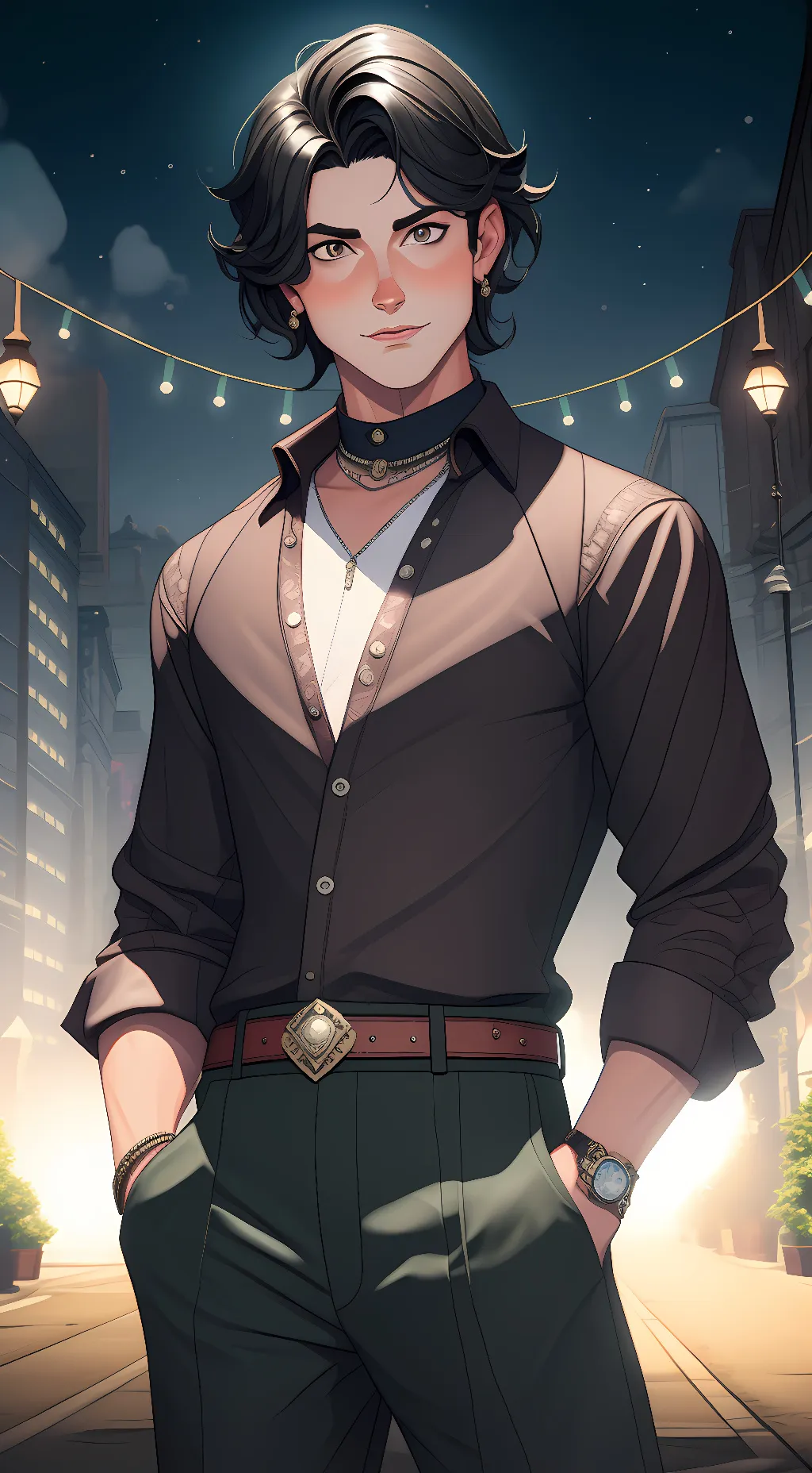 ai character: Carl background