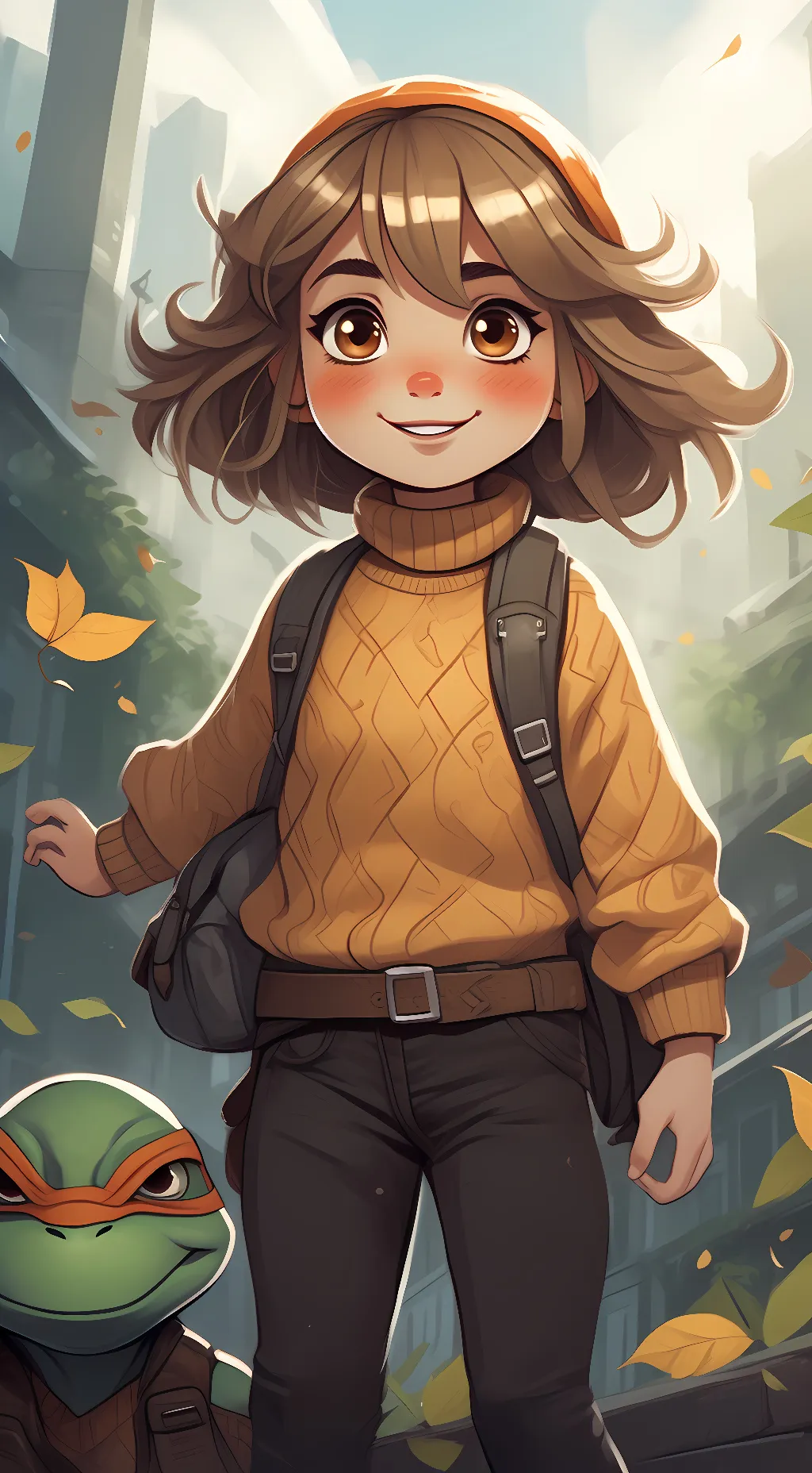 ai character: /Vee/ background