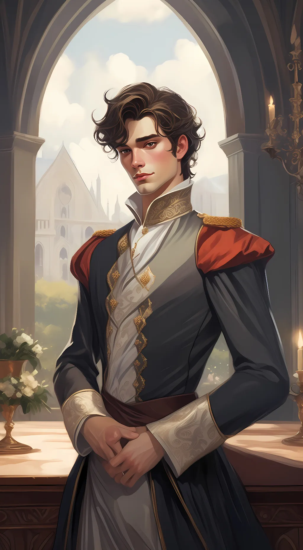 ai character: Theo Evans background